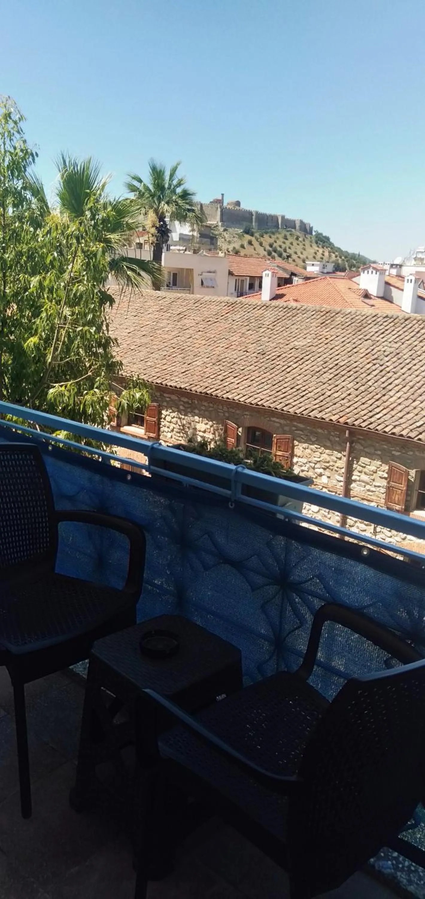Balcony/Terrace in Urkmez Hotel