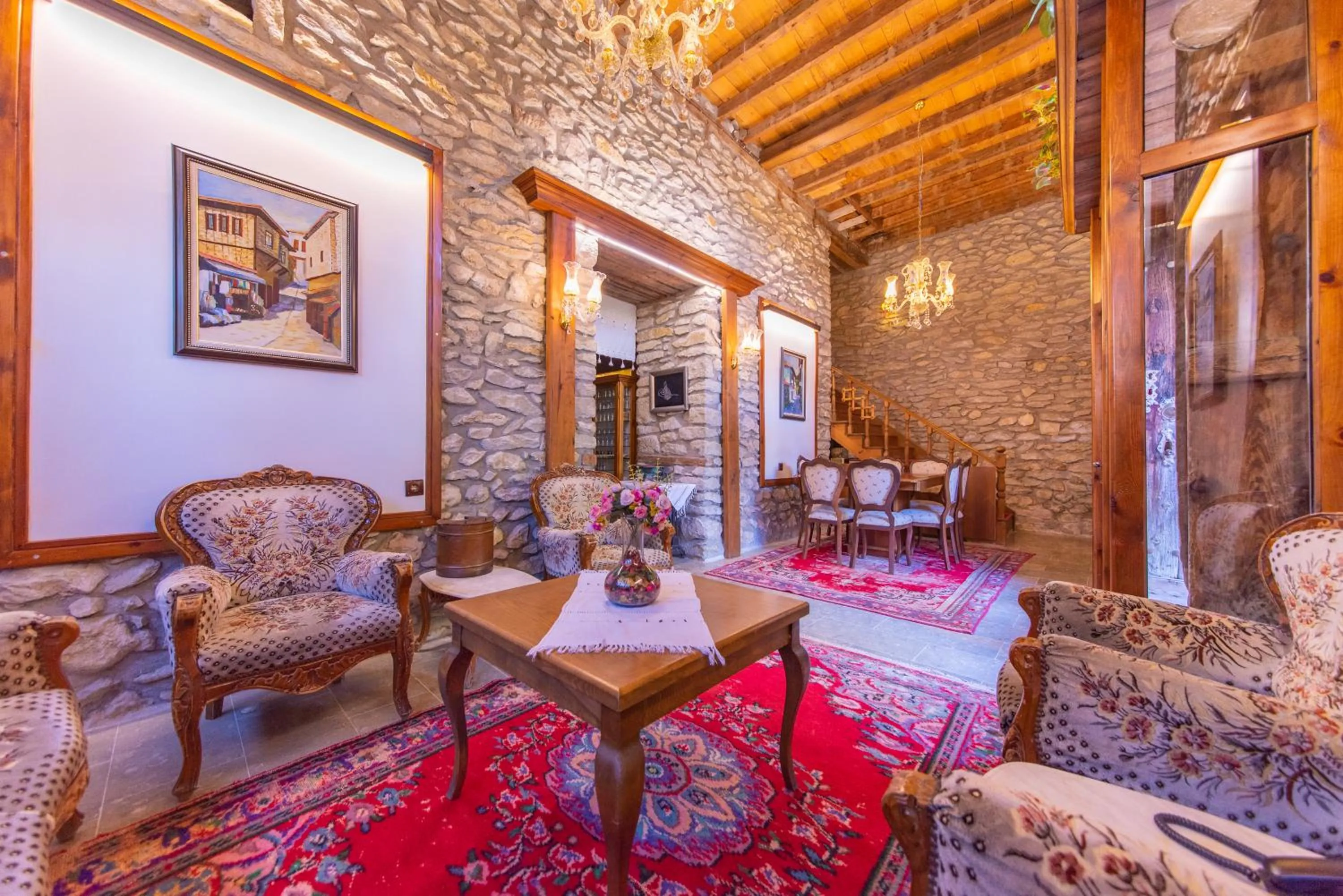 Lobby or reception in Cesmeli Konak Garden