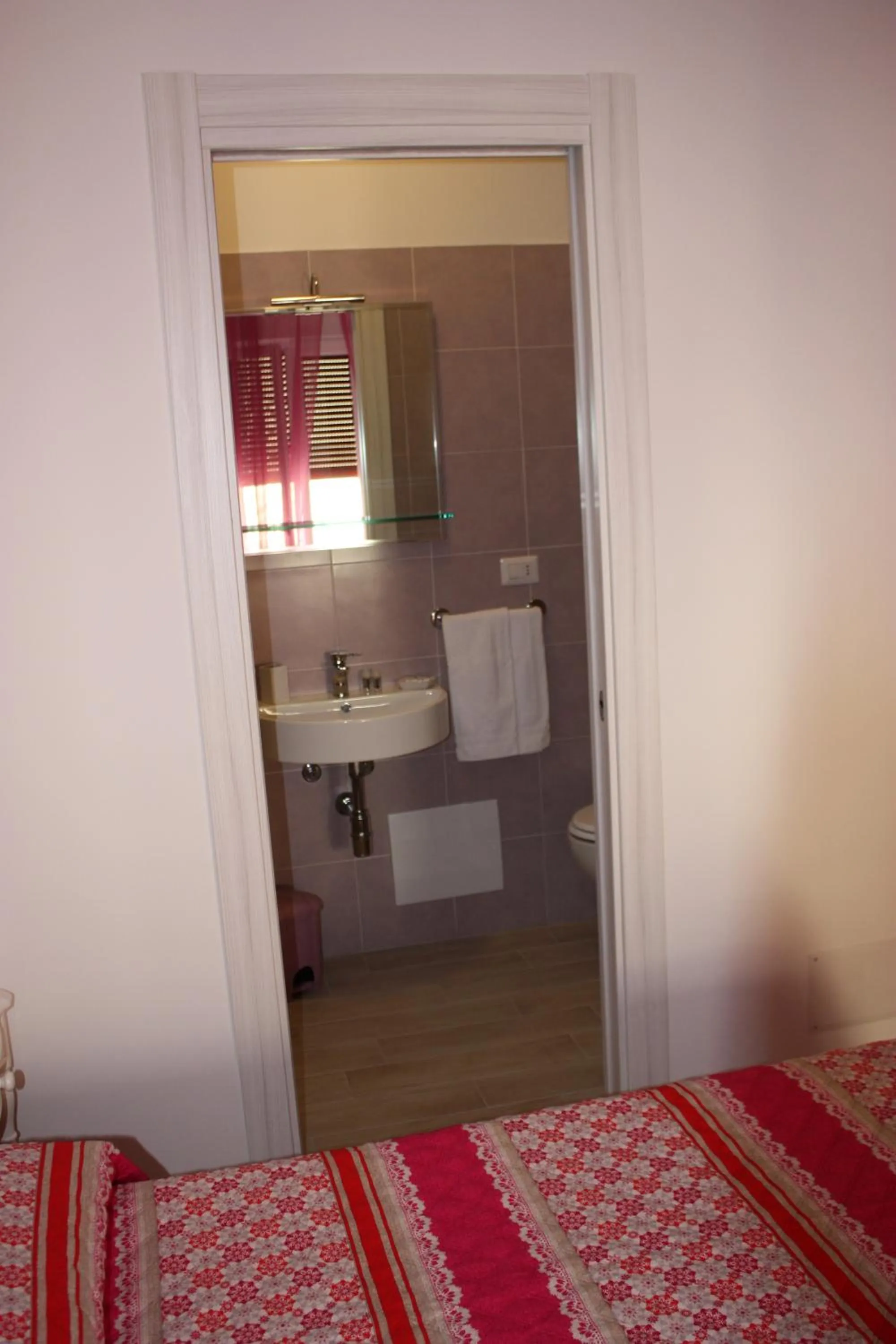 Bathroom, Bed in Casa Nova b&b