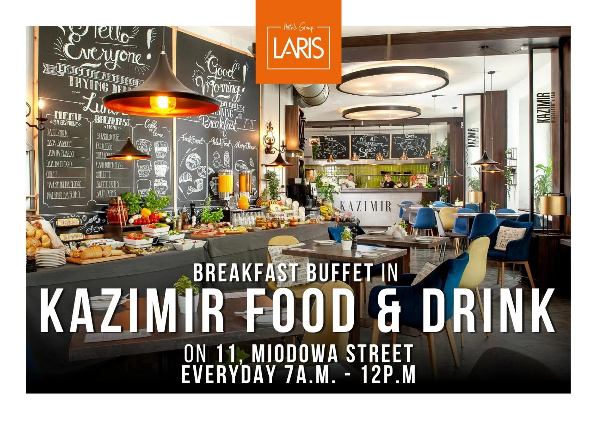 Buffet breakfast in Aparthotel Globus Self-Check in