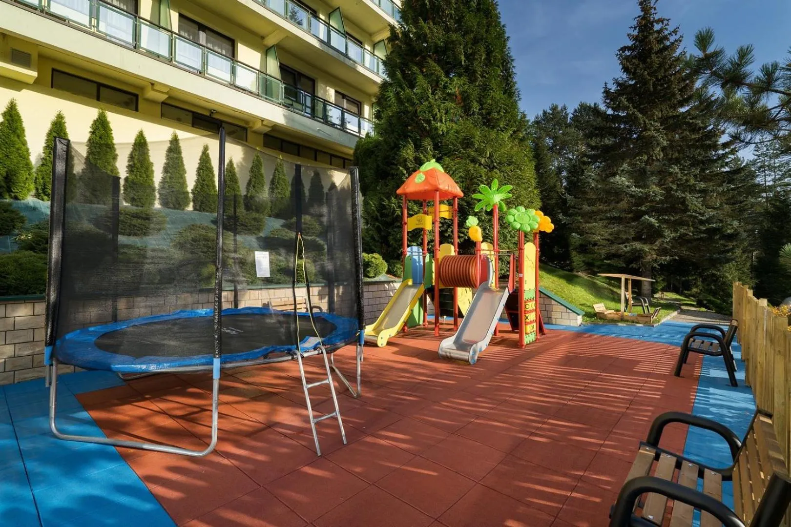 Children play ground in Hotel Pegaz