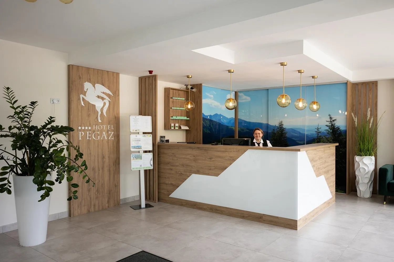 Lobby or reception in Hotel Pegaz