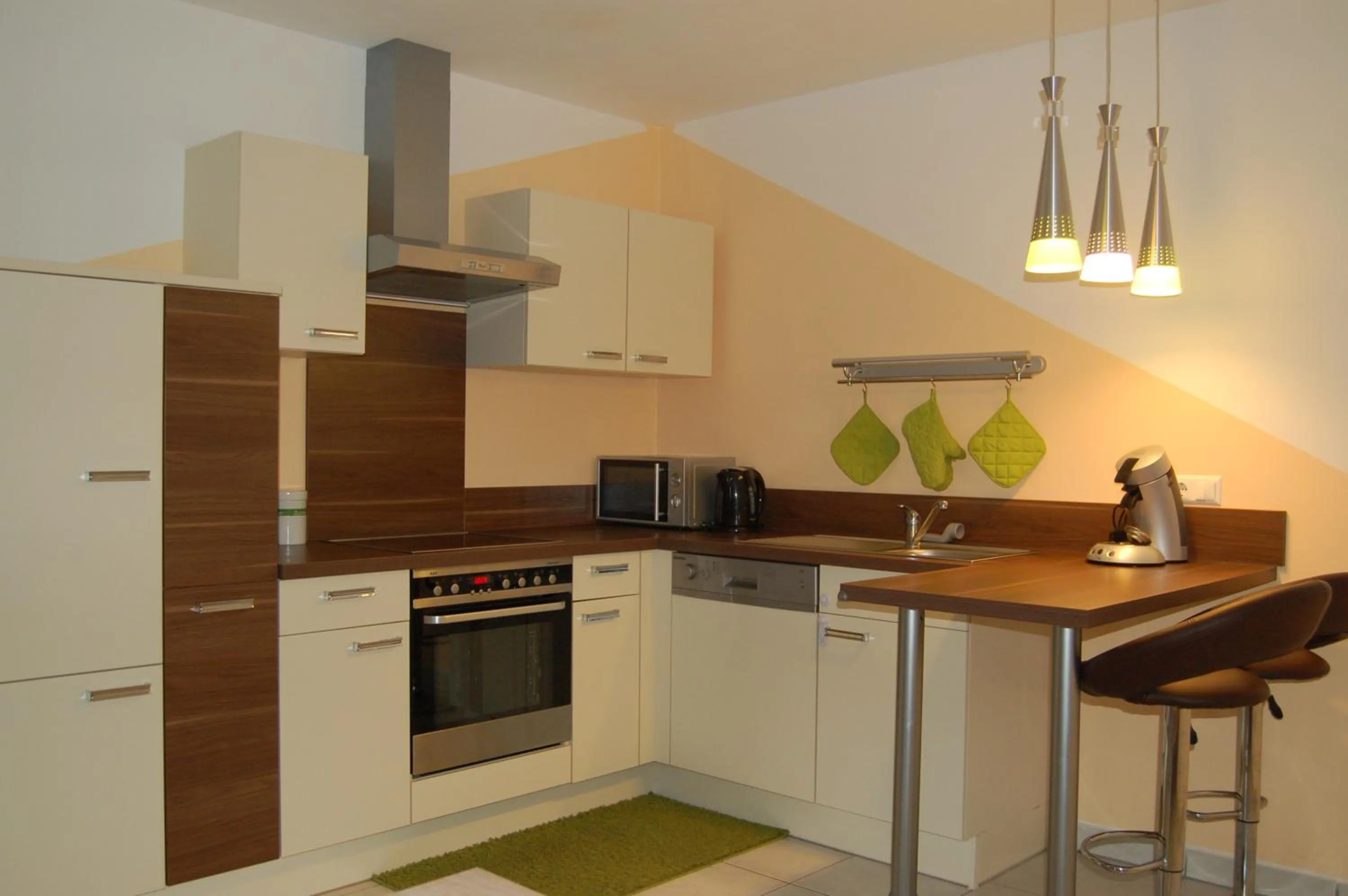 Kitchen or kitchenette in Ferienwohnung Frate