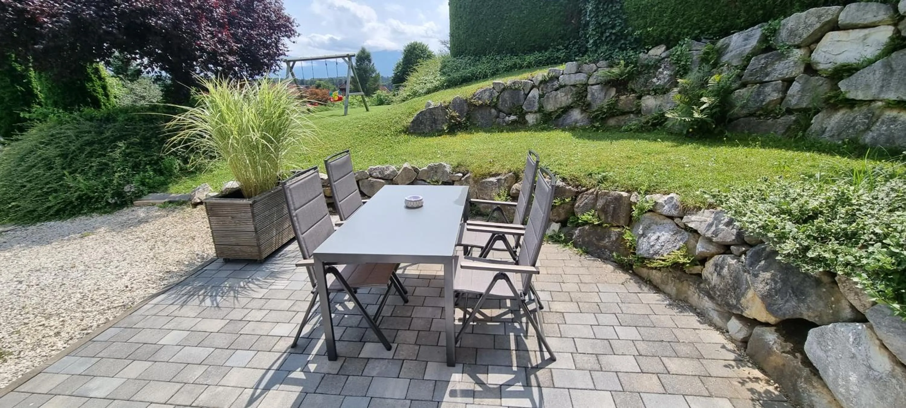 Balcony/Terrace in Ferienwohnung Frate