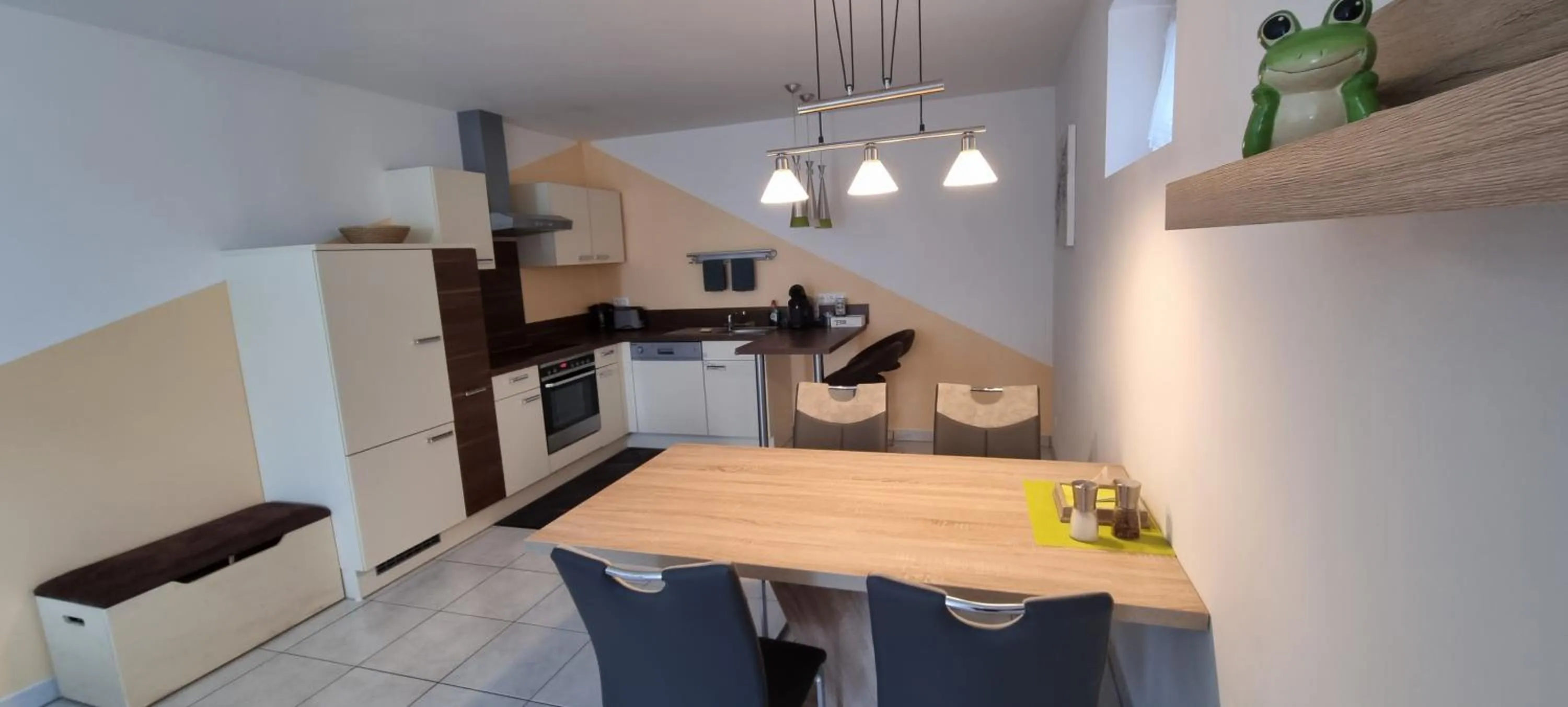 Dining area in Ferienwohnung Frate