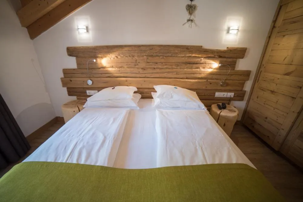 Bed in Olimpionico Hotel