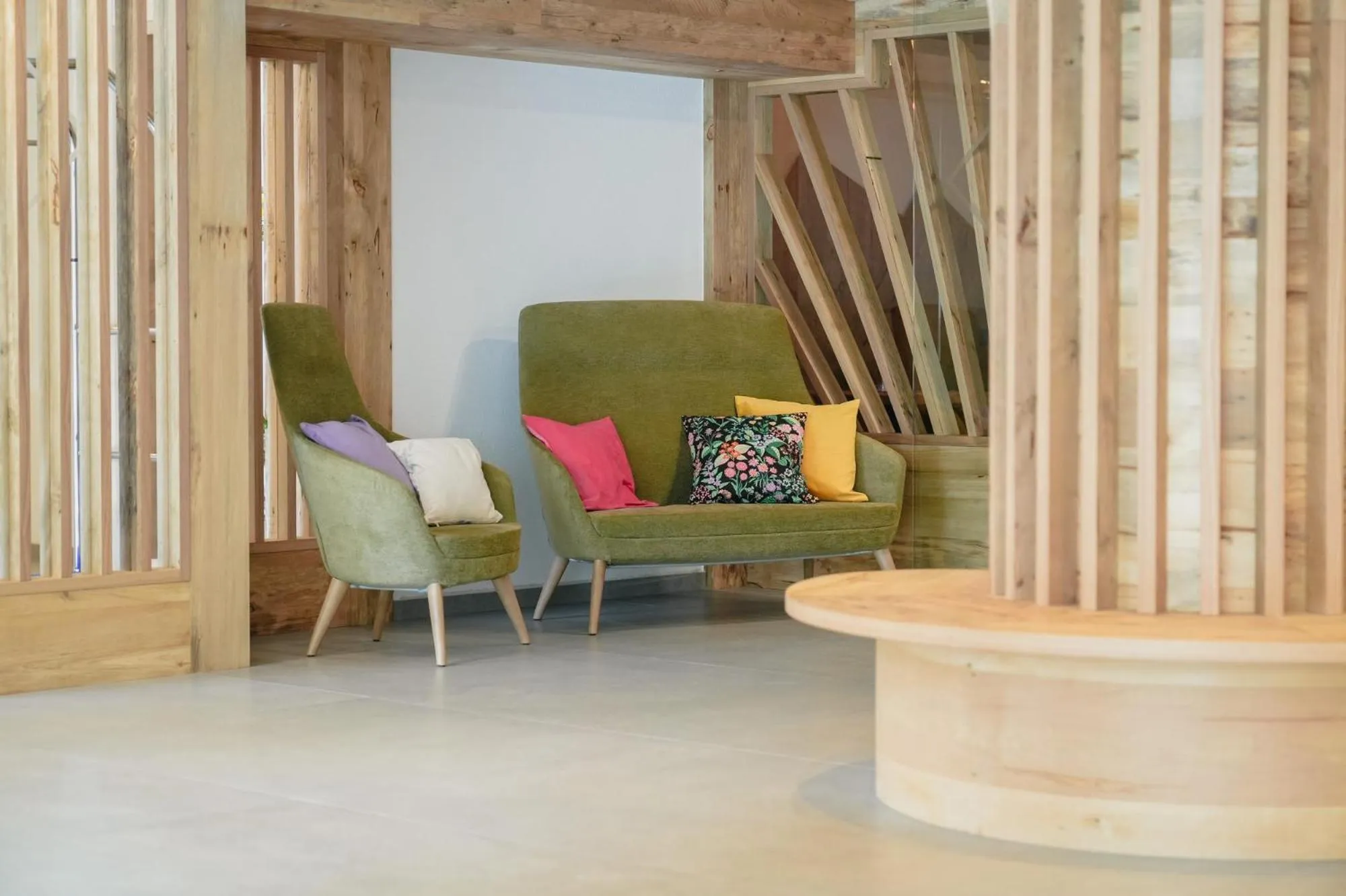 Lobby or reception in Olimpionico Hotel