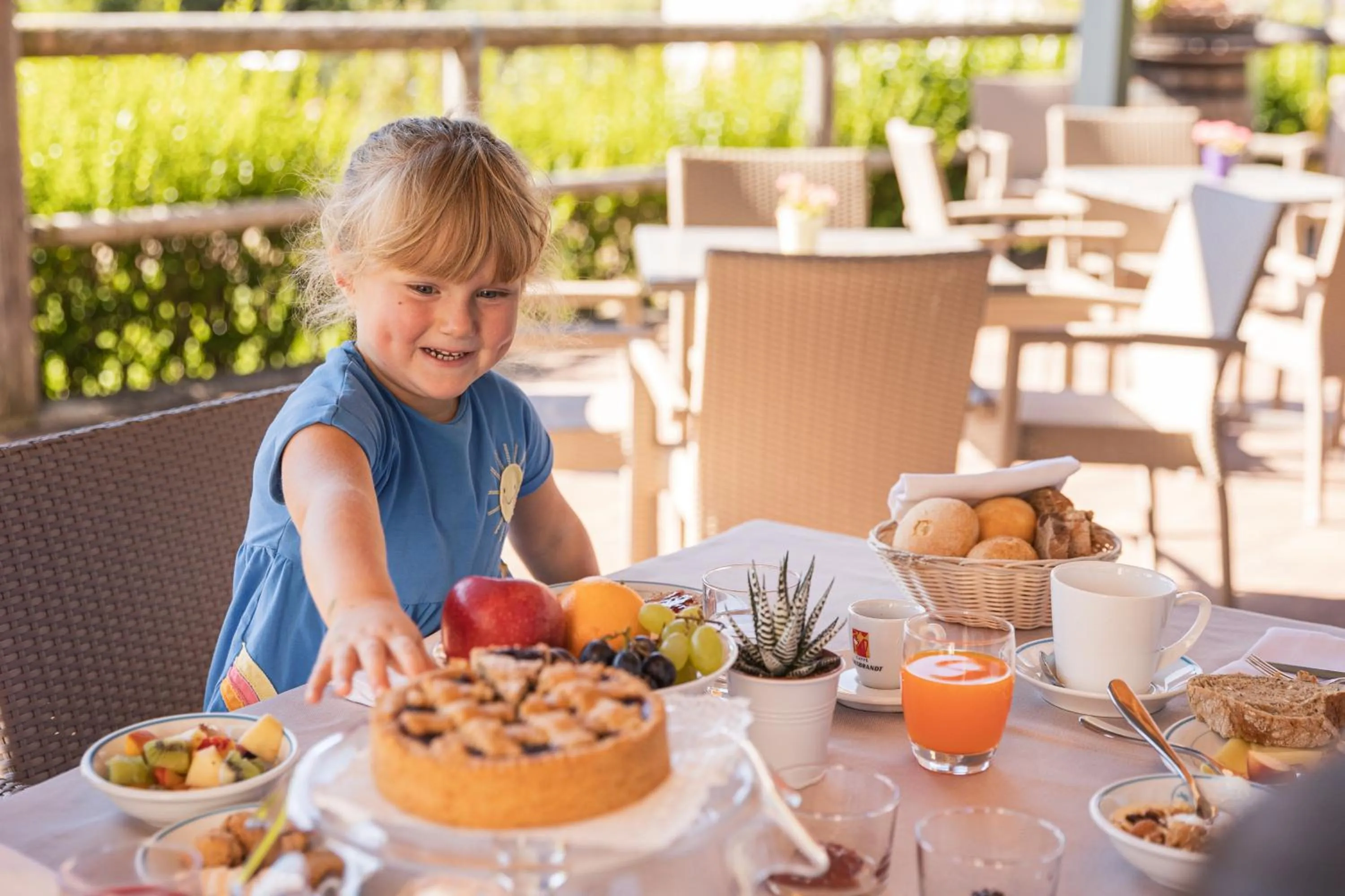 Balcony/Terrace in Olimpionico Hotel