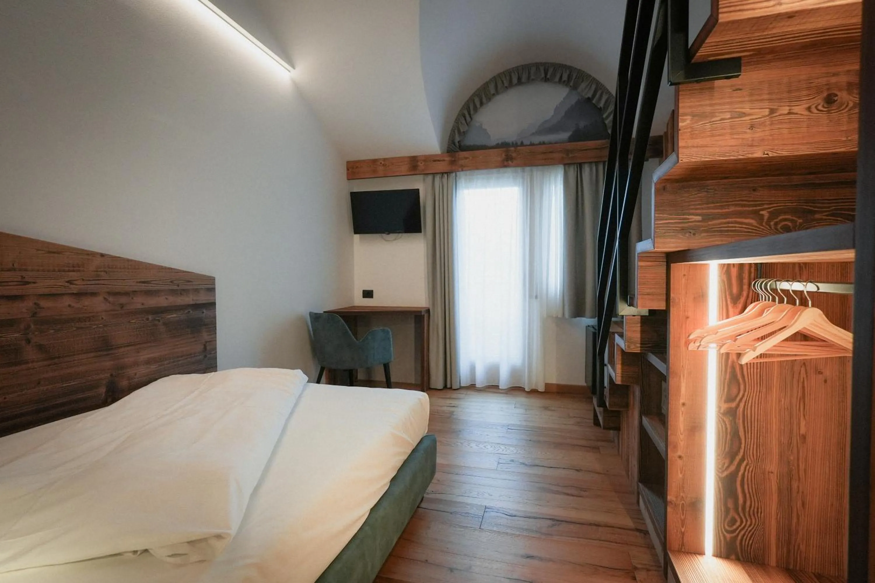 Photo of the whole room, Bed in Olimpionico Hotel