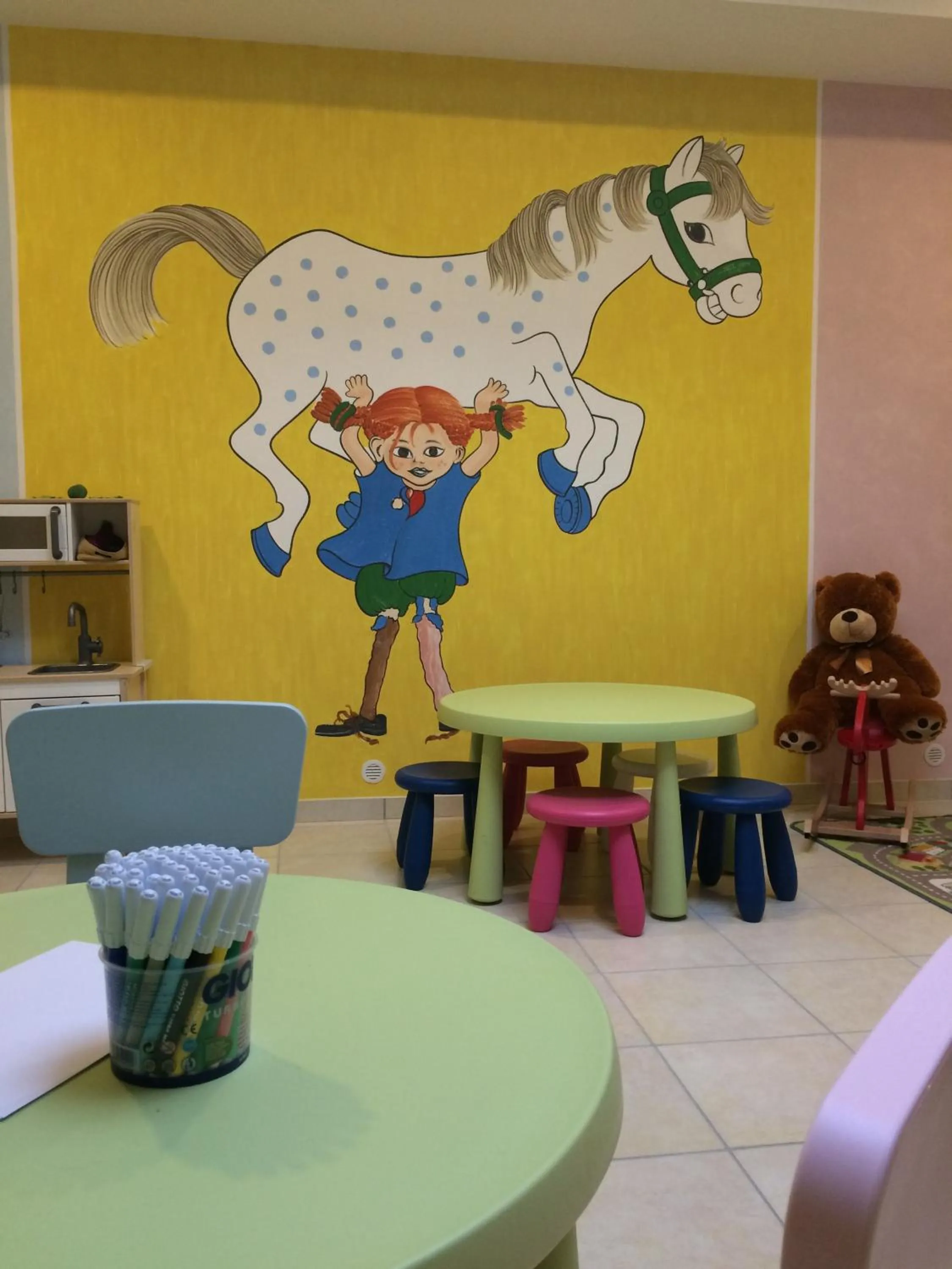 Children play ground in Olimpionico Hotel