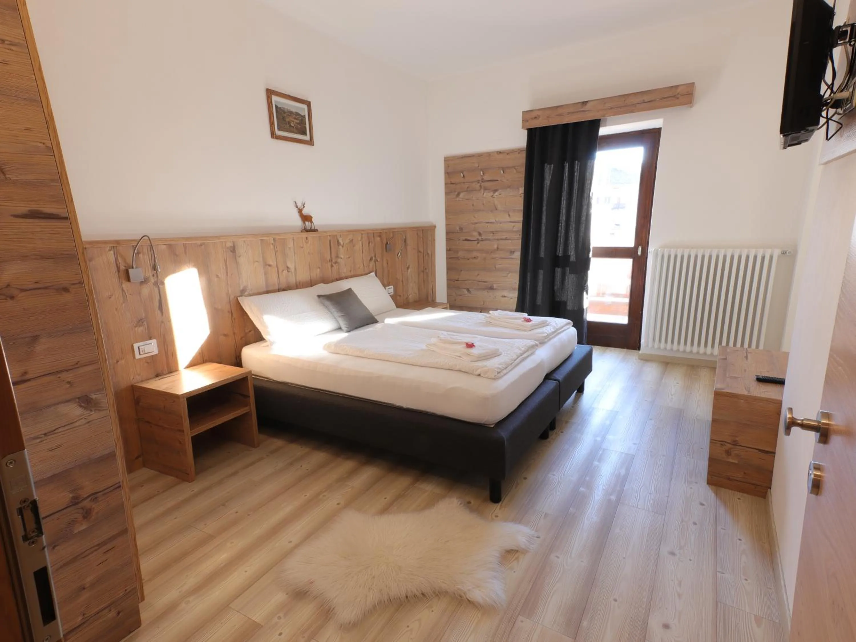 Bed in Hotel Alla Rocca