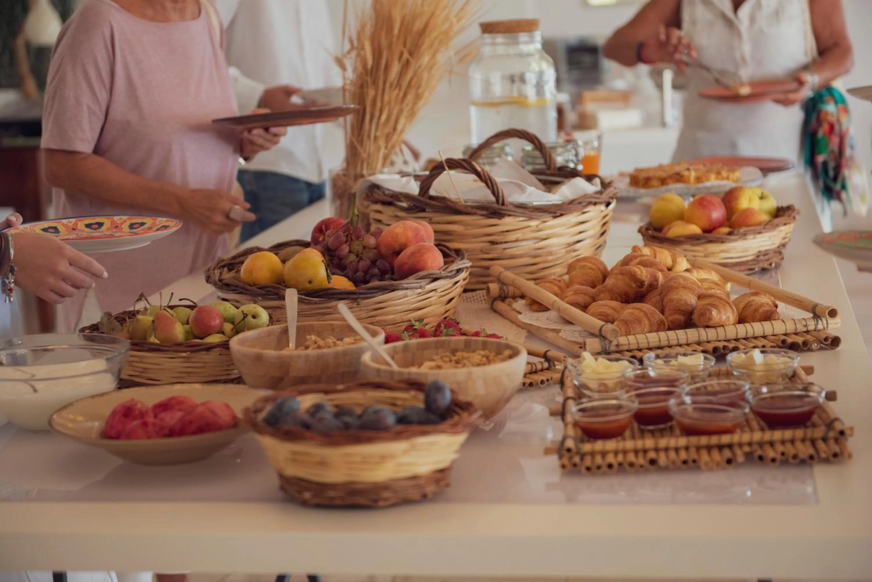 Buffet breakfast in Corte Di Ferro Hotel & Wellness Resort