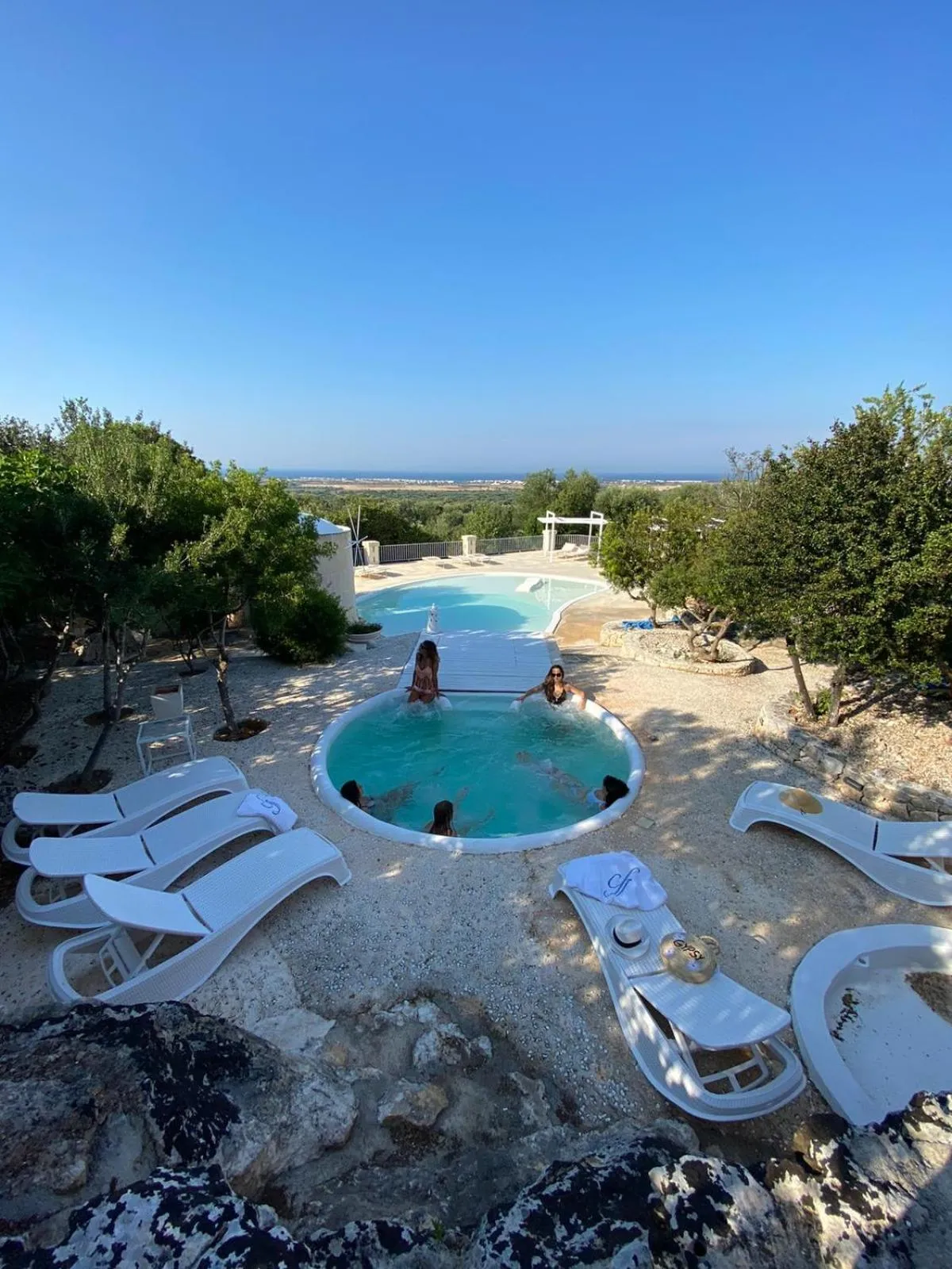 Hot Tub in Corte Di Ferro Hotel & Wellness Resort