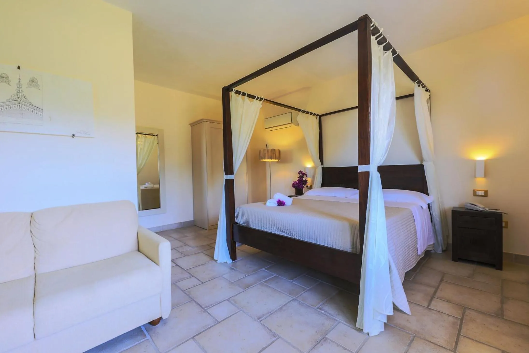 Bedroom, Bed in Corte Di Ferro Hotel & Wellness Resort