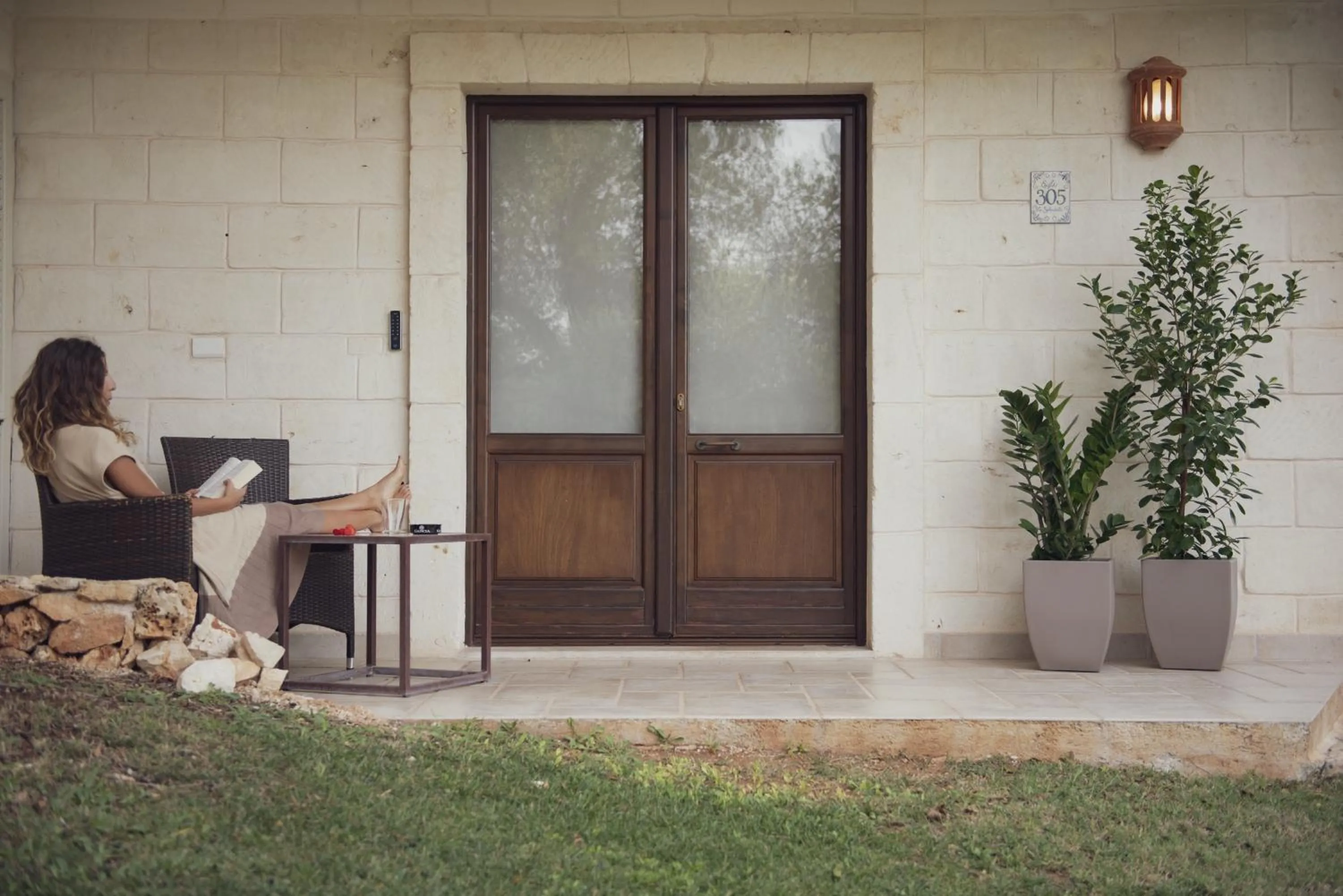 Patio in Corte Di Ferro Hotel & Wellness Resort