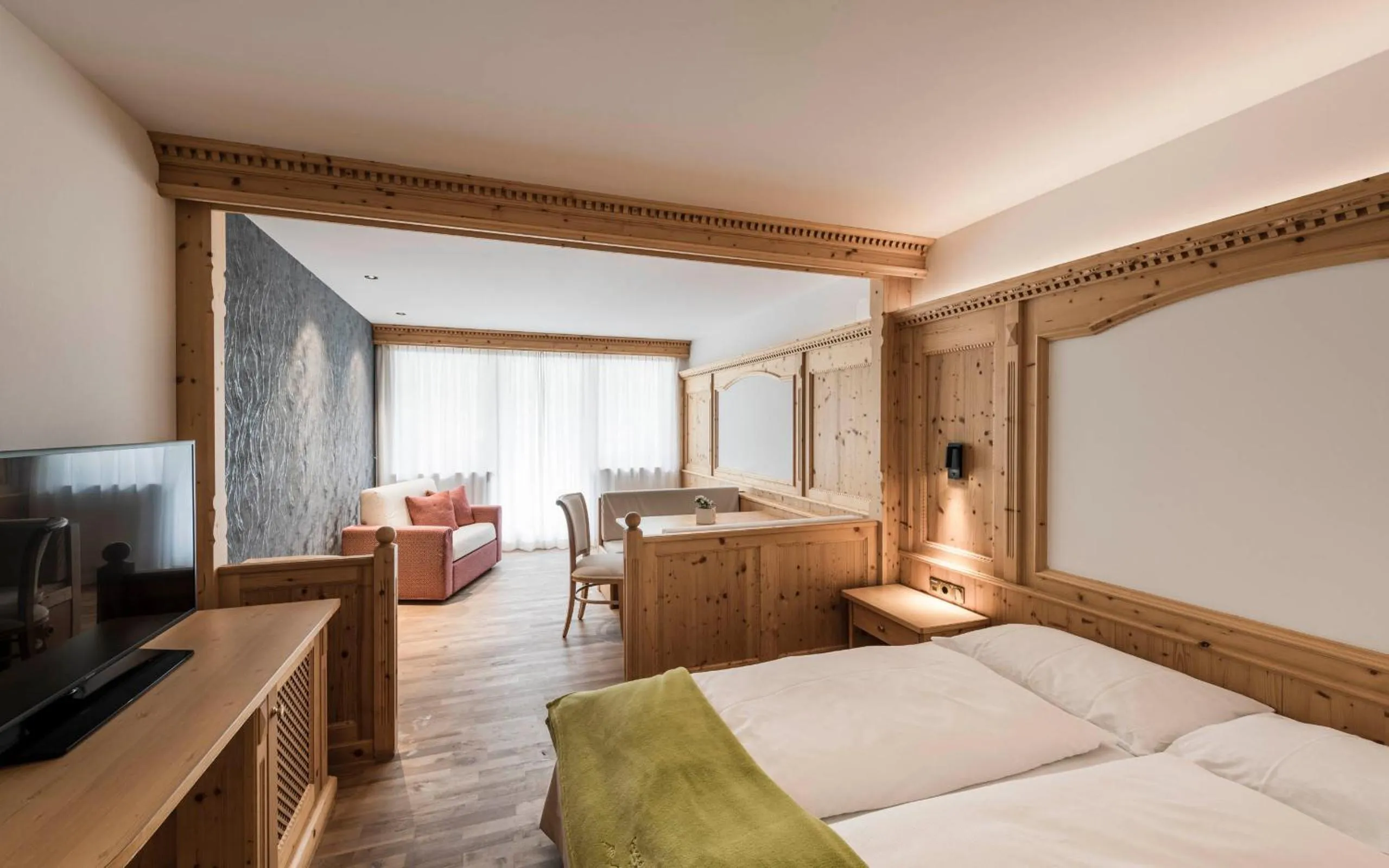 Photo of the whole room, Bed in MyPARADIES