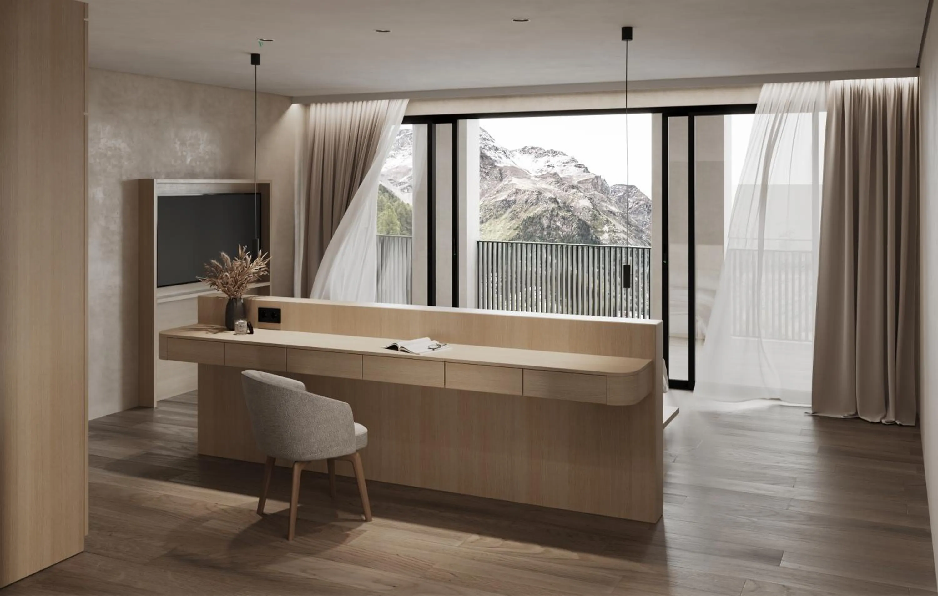 Bedroom in MyPARADIES