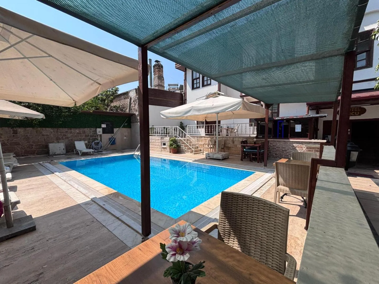 Swimming pool in Urcu Hotel