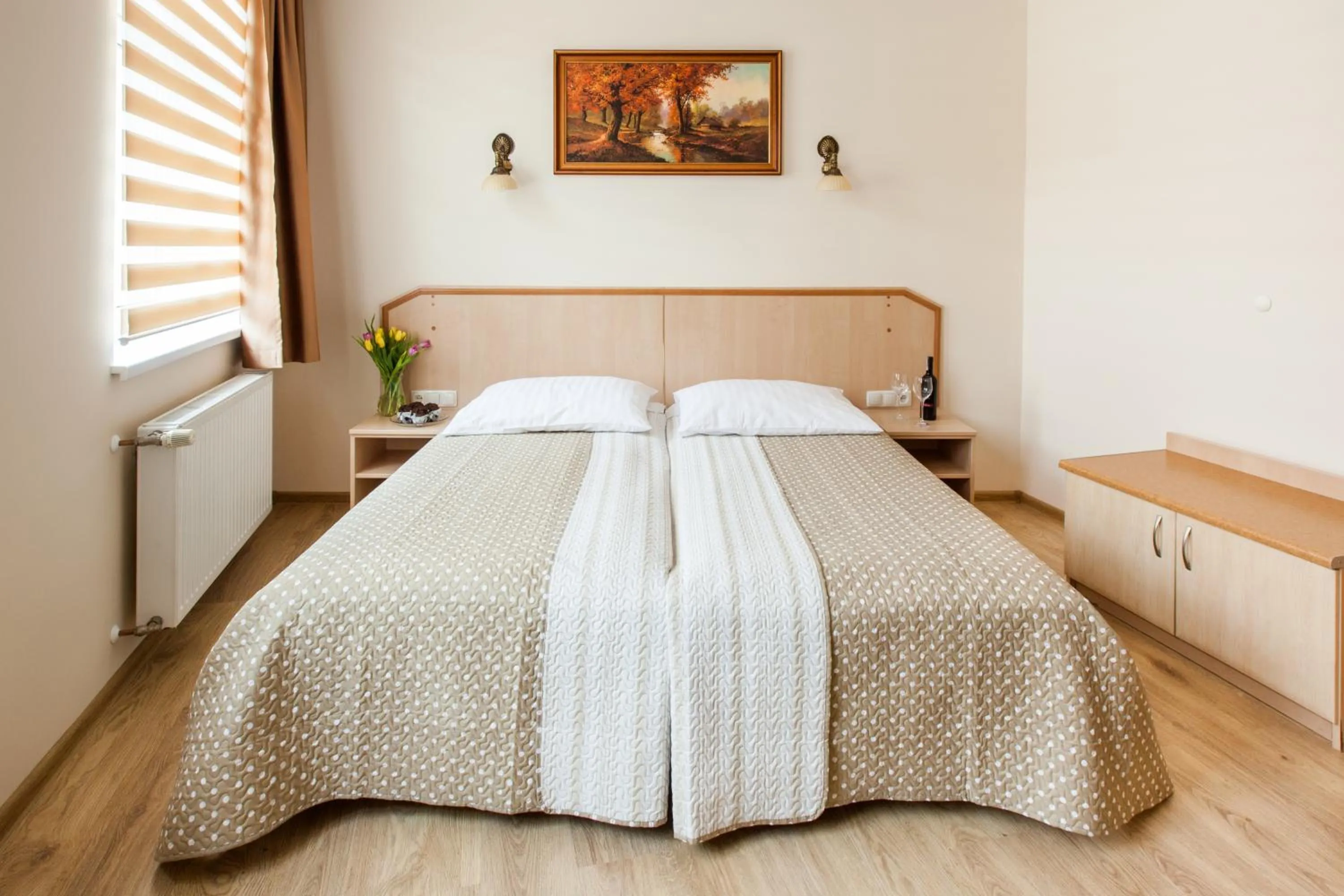 Decorative detail, Bed in Antica Residence