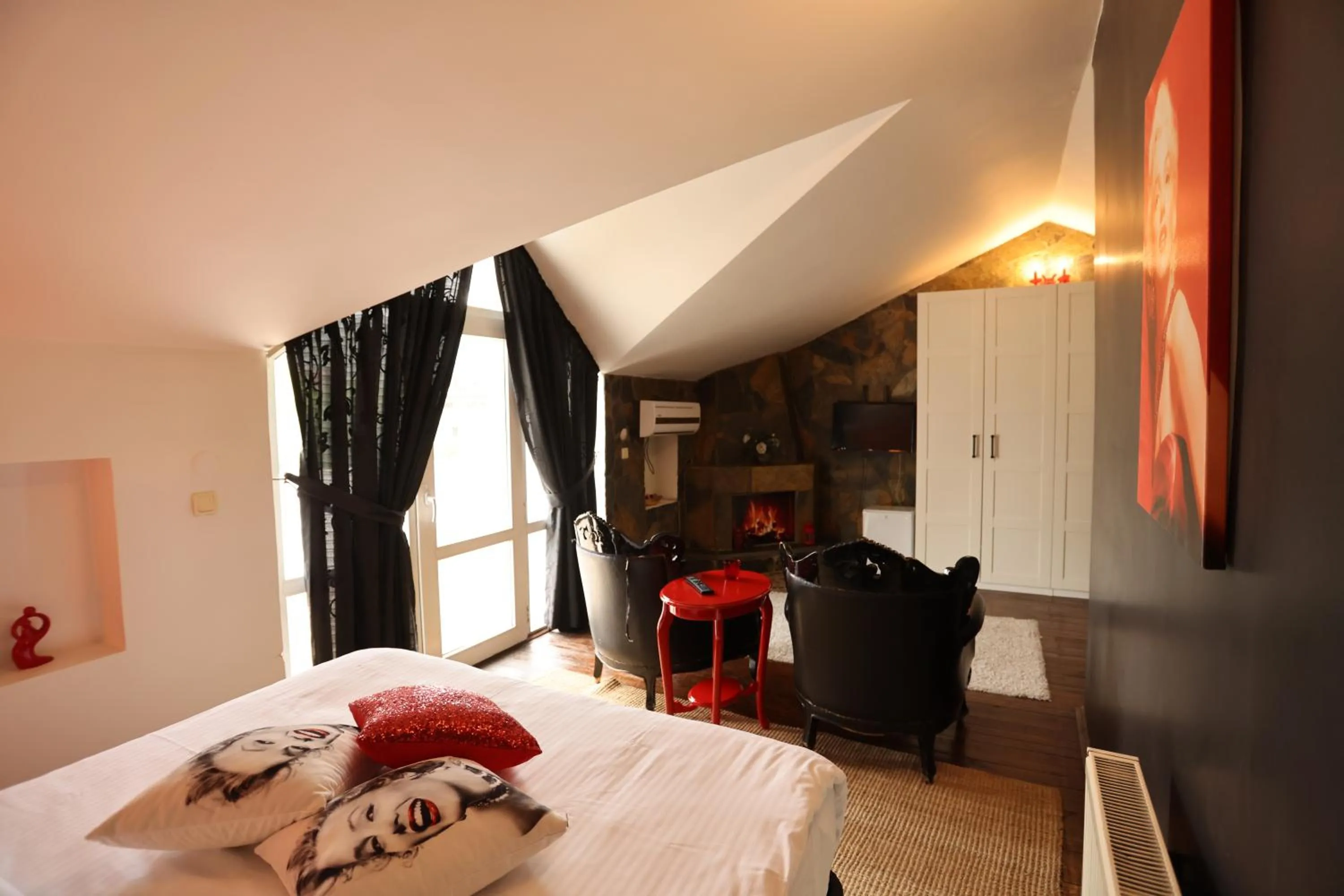 Bed in Villa Sapanca Butik Konukevi 2