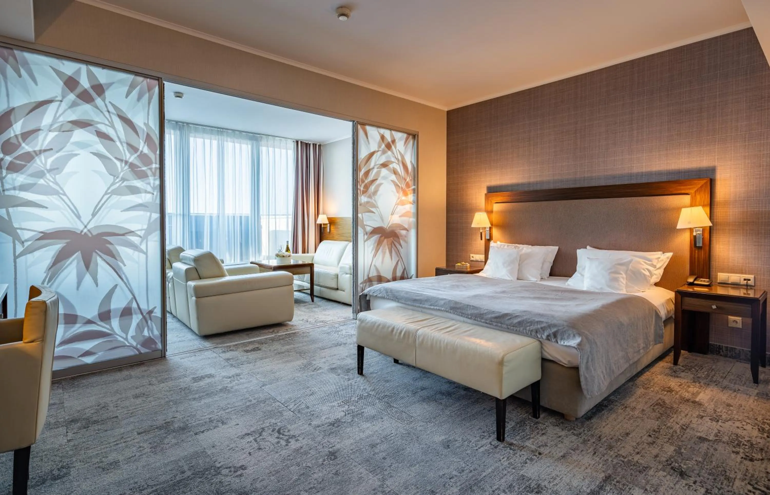 Living room, Bed in HAVET Hotel Resort & Spa