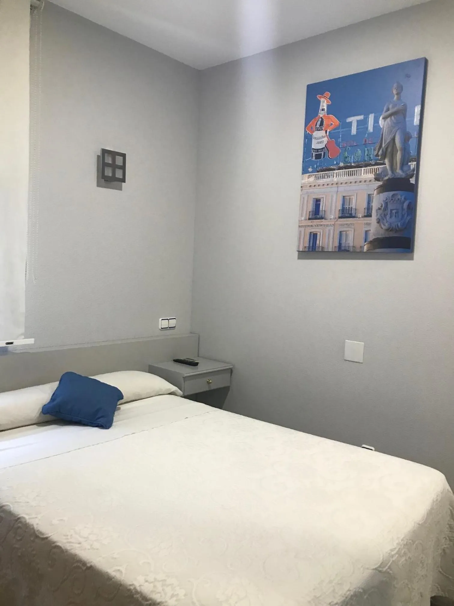 Bed in Hotel Mirador