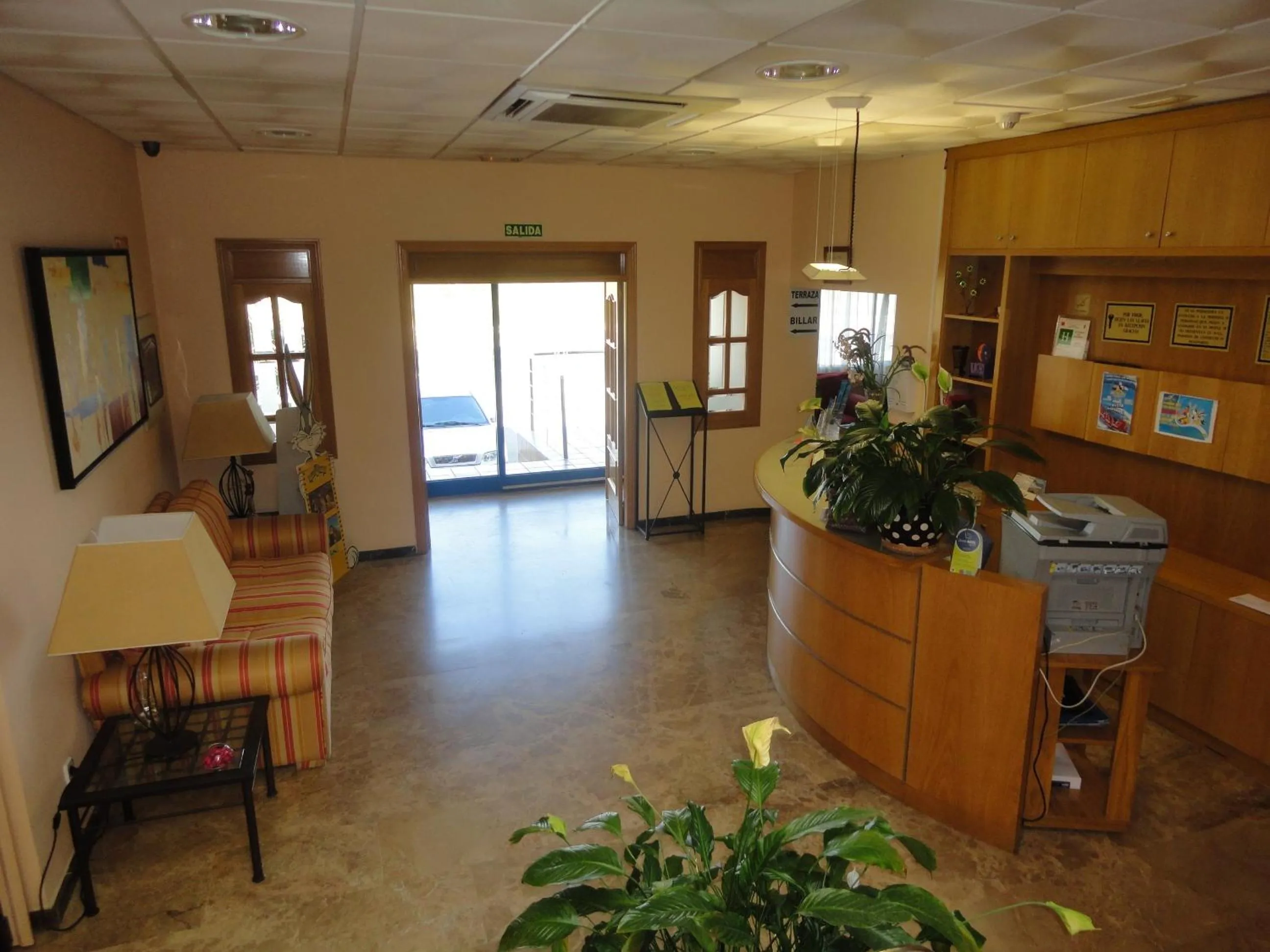 Lobby or reception in Hotel Mirador