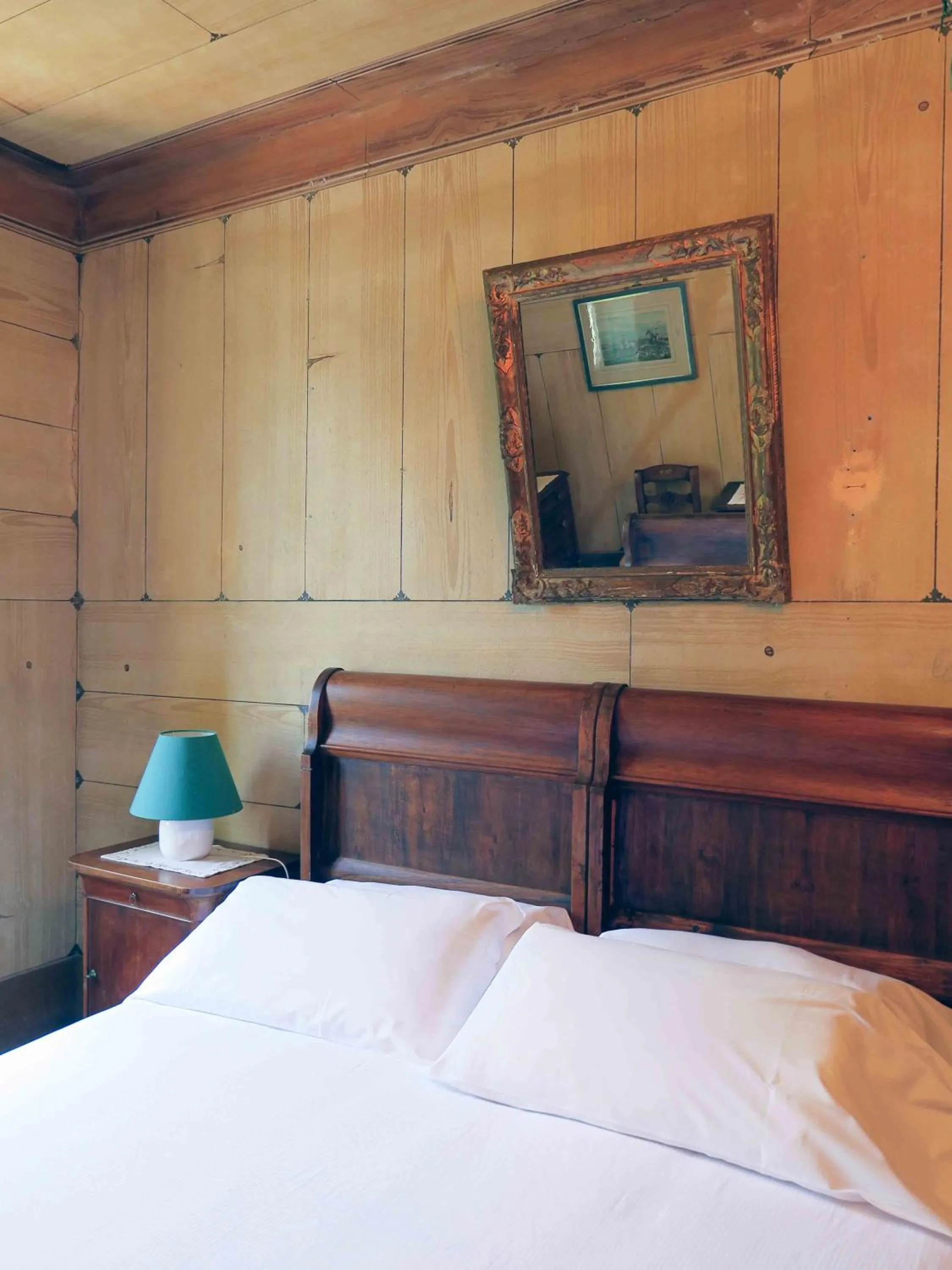 Bed in Hotel Villa Simplicitas