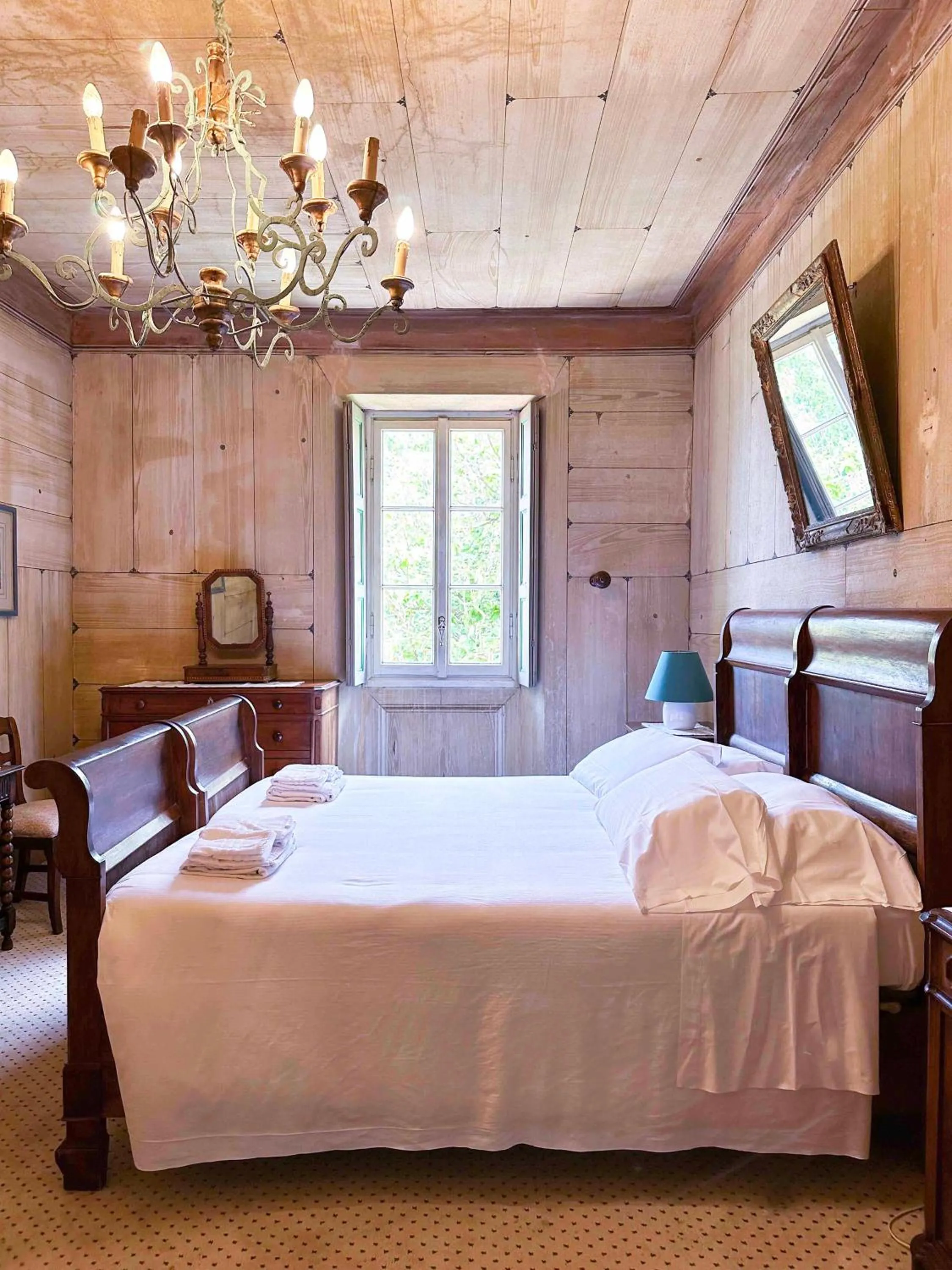 Bed in Hotel Villa Simplicitas