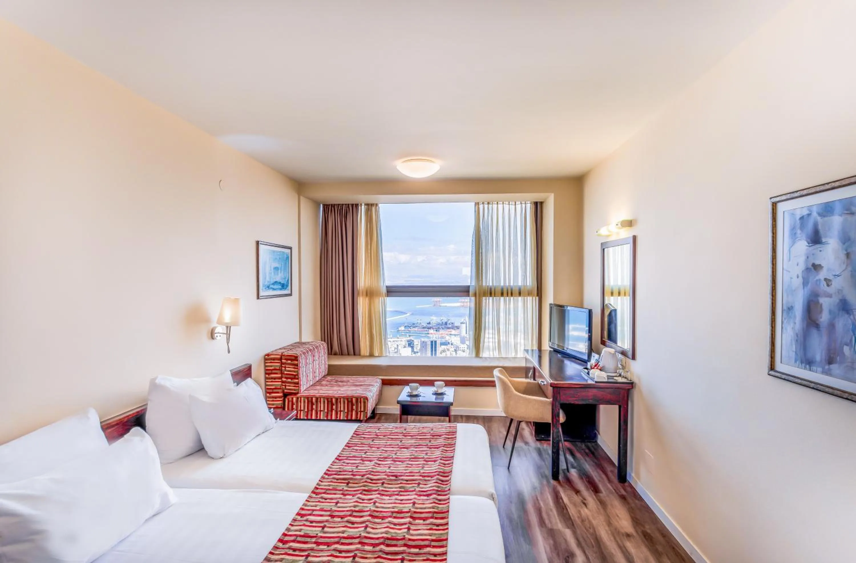 Bedroom, Bed in Nof Hotel