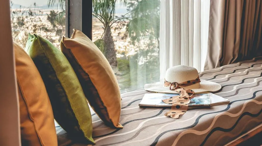 Seating area in Nof Hotel