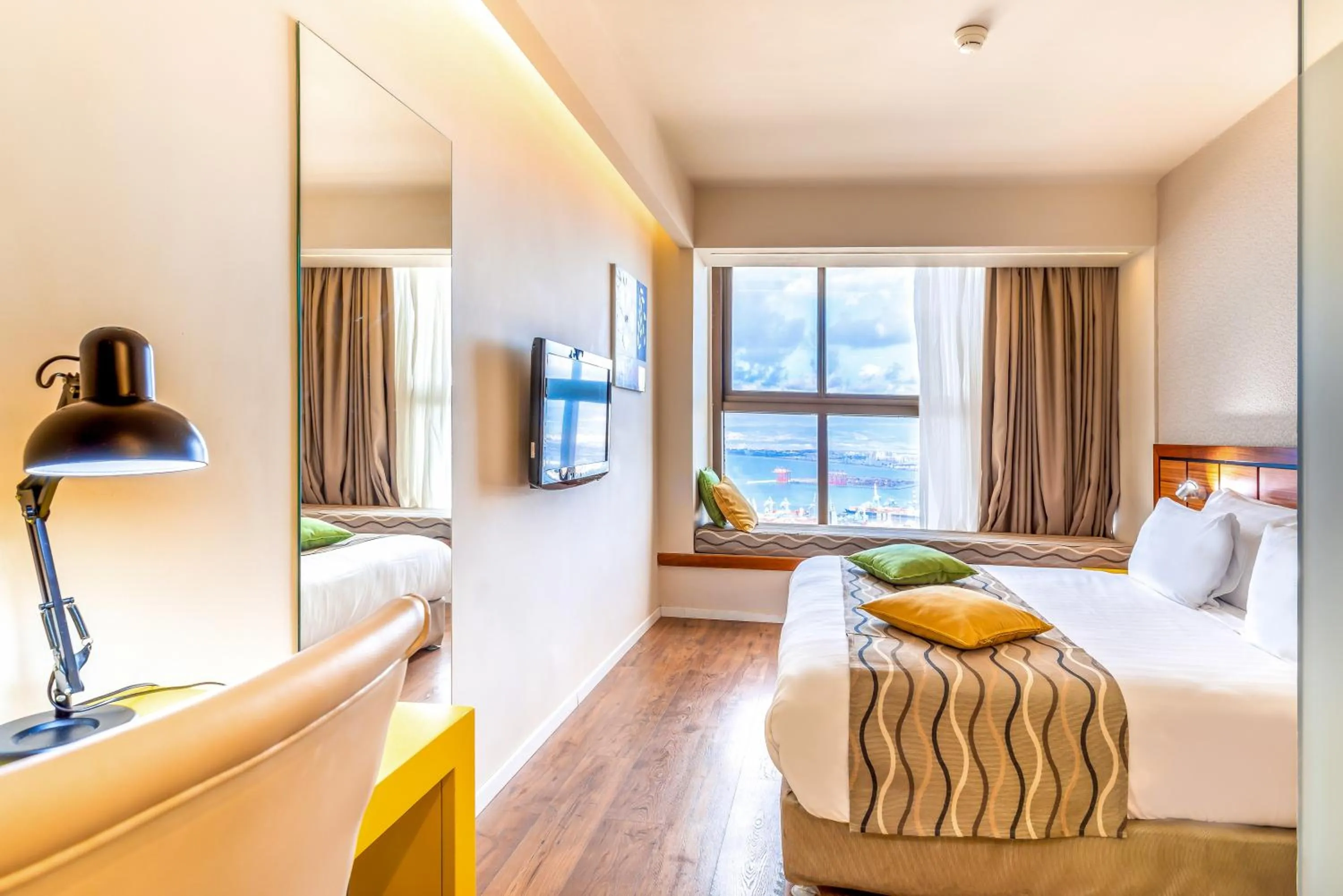 View (from property/room), Bed in Nof Hotel