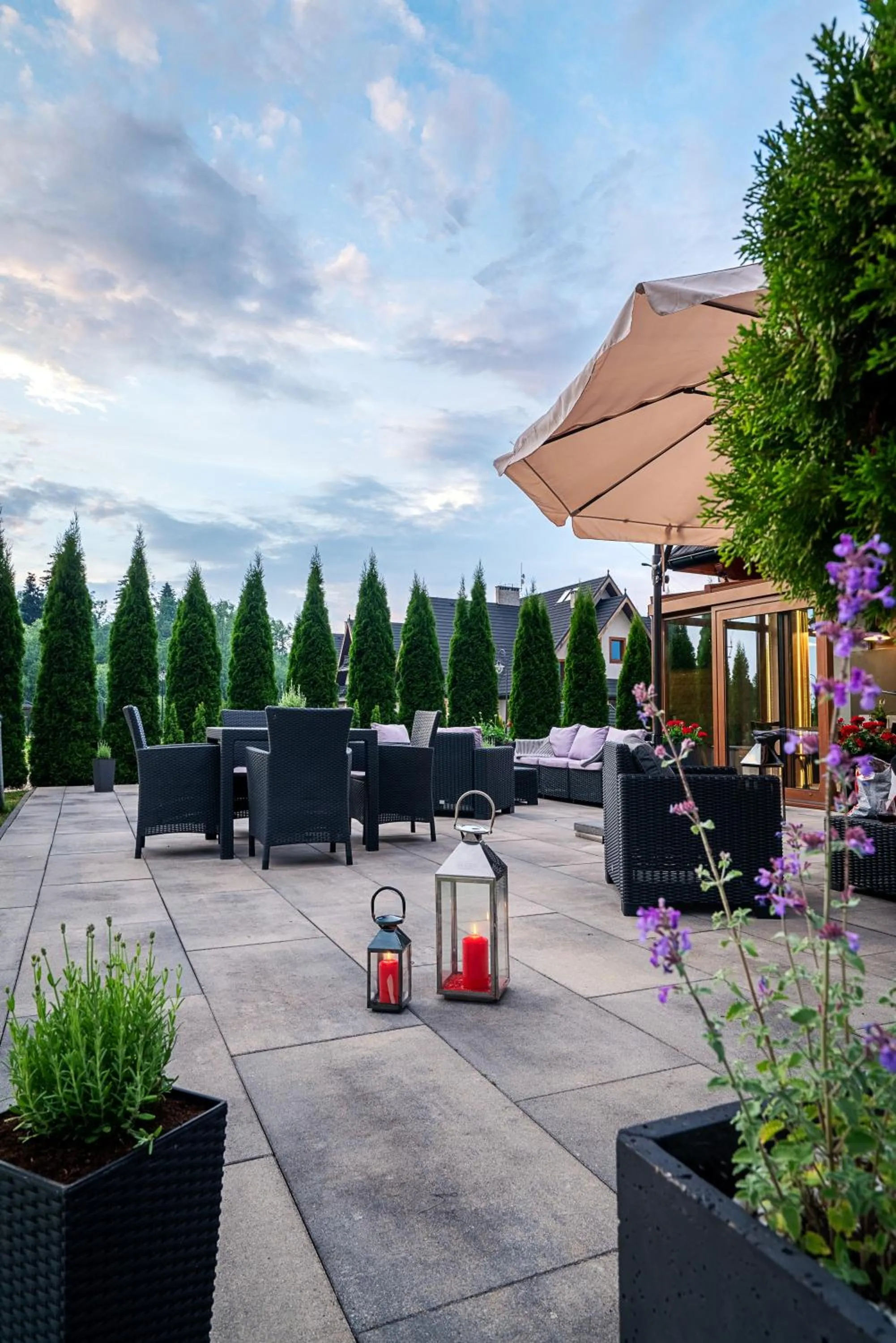 Garden view in Parzenica B&B - Wyjątkowa i Jedyna!!! Sprawdź nas a nie pożałujesz!