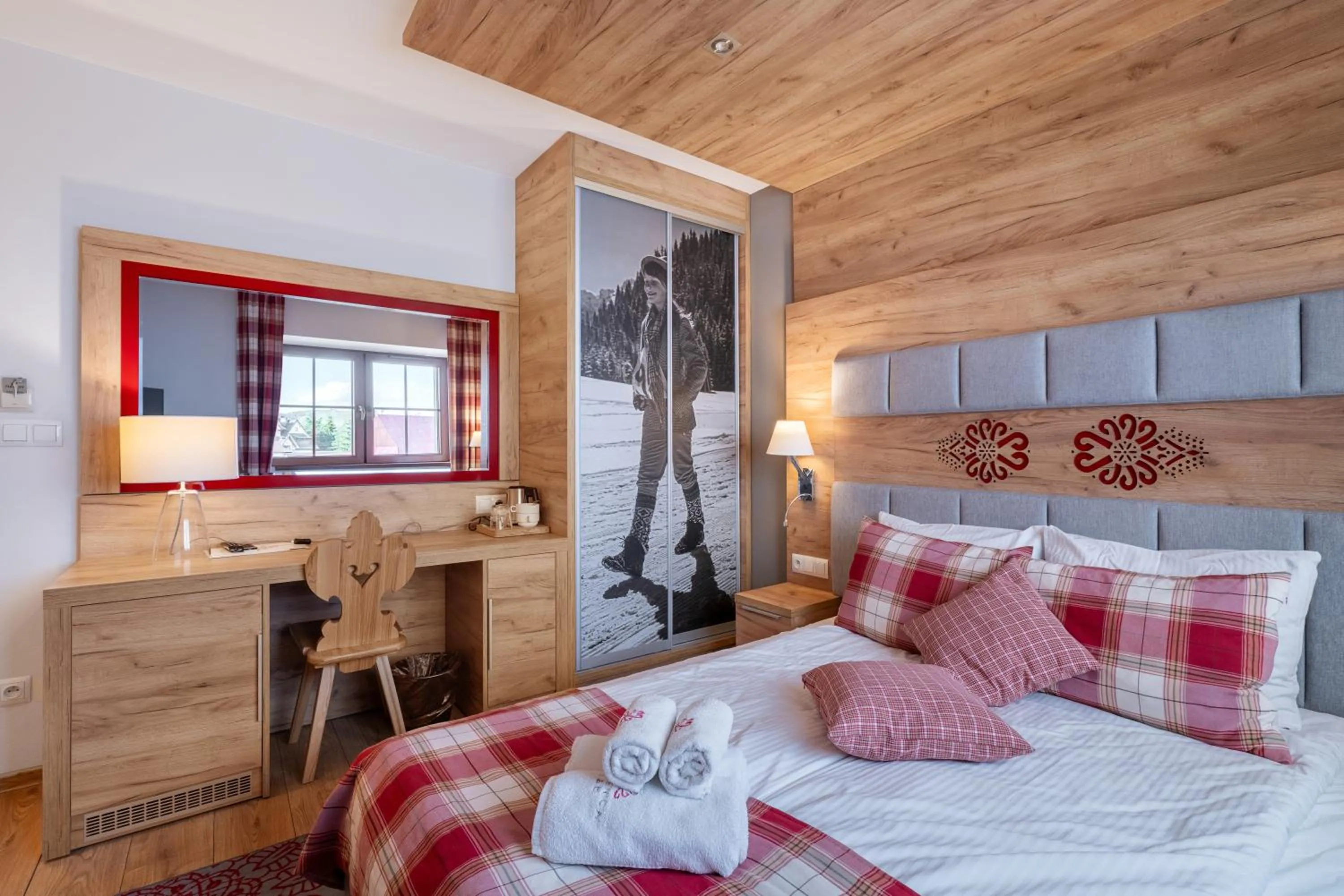 View (from property/room), Bed in Parzenica B&B - Wyjątkowa i Jedyna!!! Sprawdź nas a nie pożałujesz!