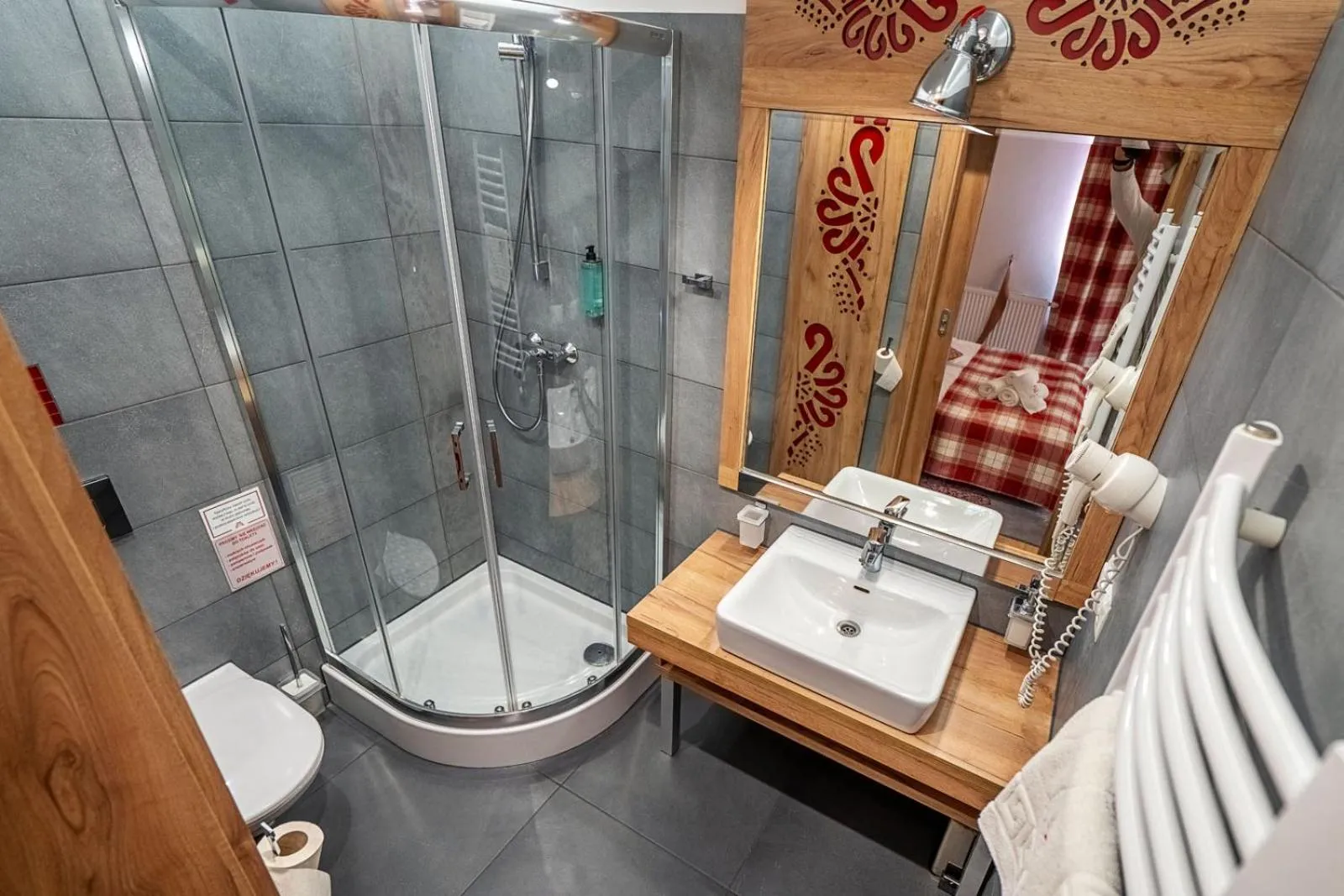 Bathroom in Parzenica B&B - Wyjątkowa i Jedyna!!! Sprawdź nas a nie pożałujesz!