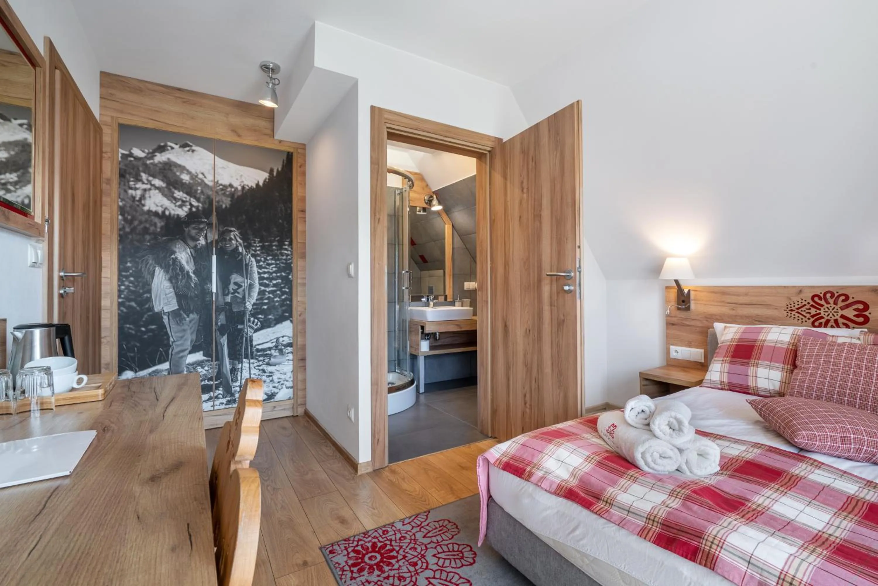 View (from property/room), Bed in Parzenica B&B - Wyjątkowa i Jedyna!!! Sprawdź nas a nie pożałujesz!