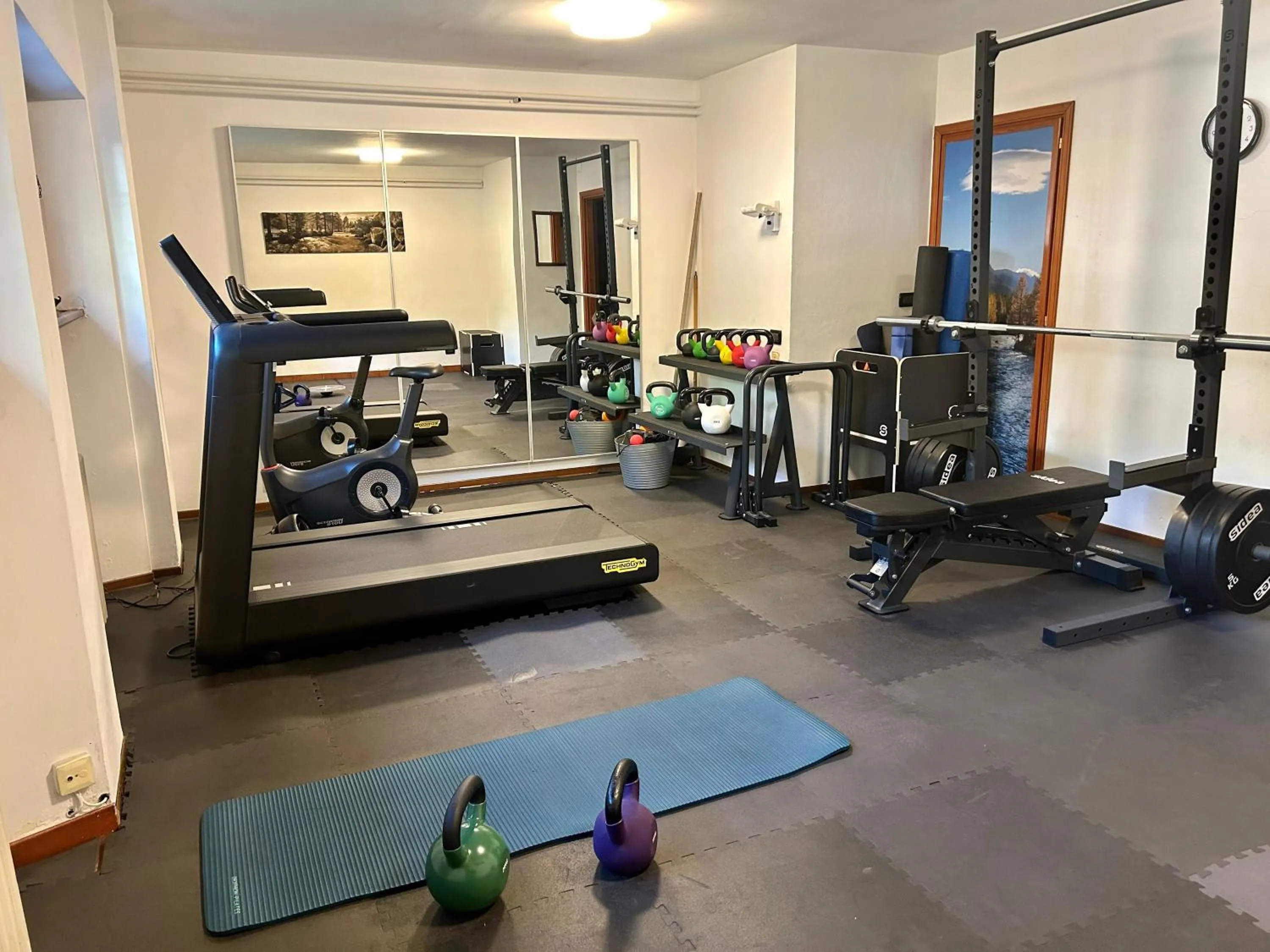 Fitness centre/facilities in Hotel Croux