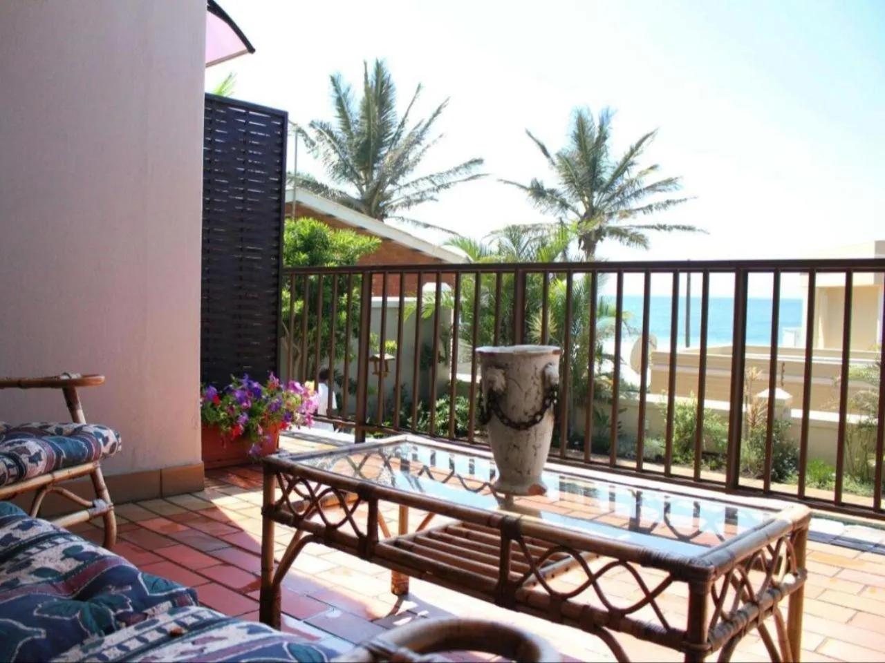 Patio in At Doms B&B