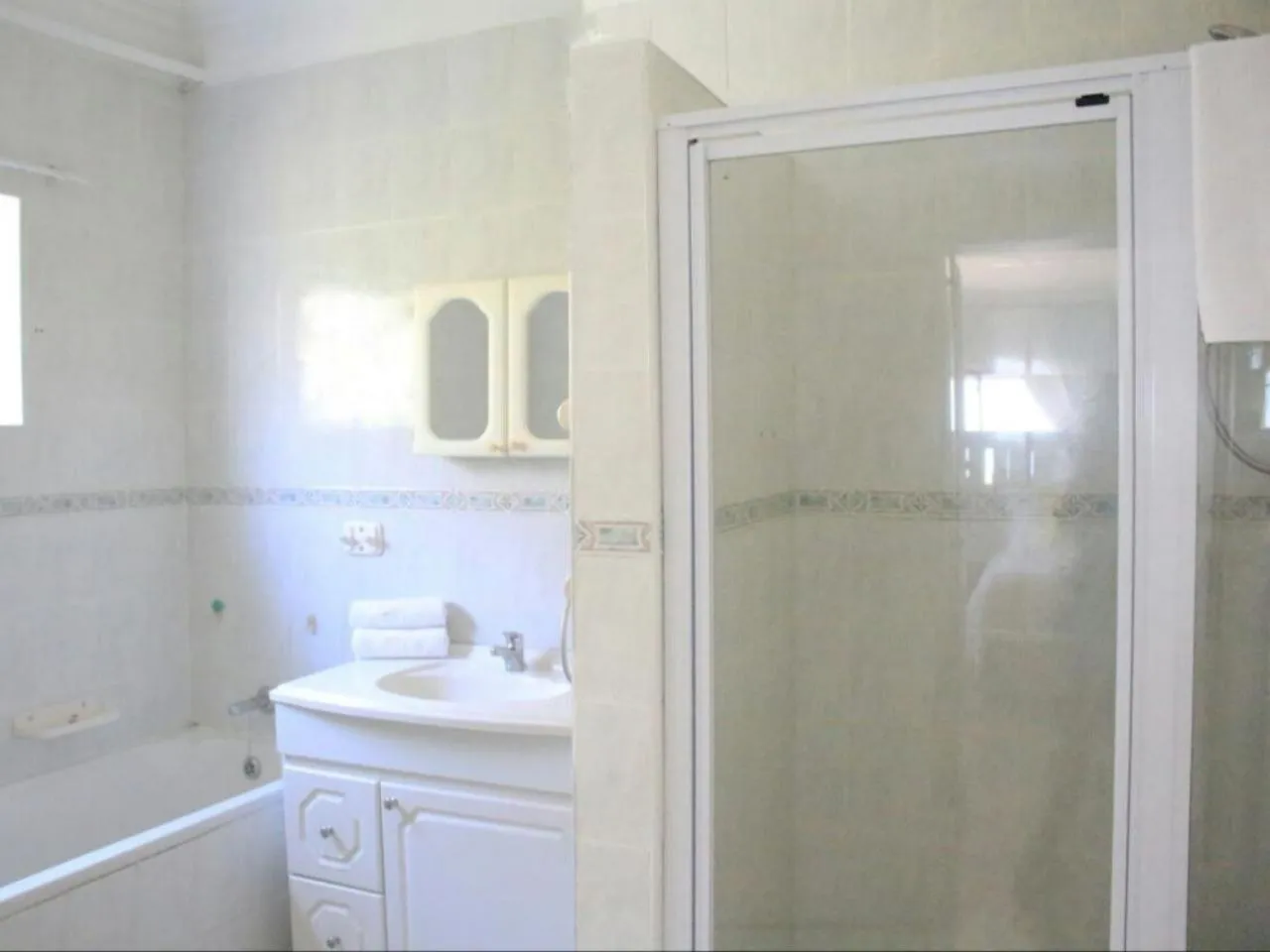 Bathroom in At Doms B&B