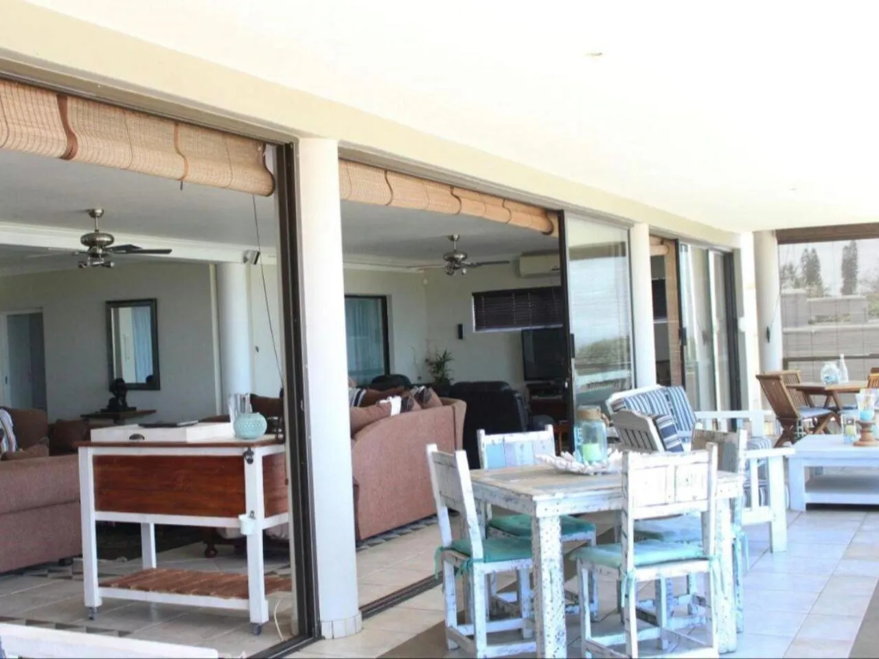 Patio in At Doms B&B