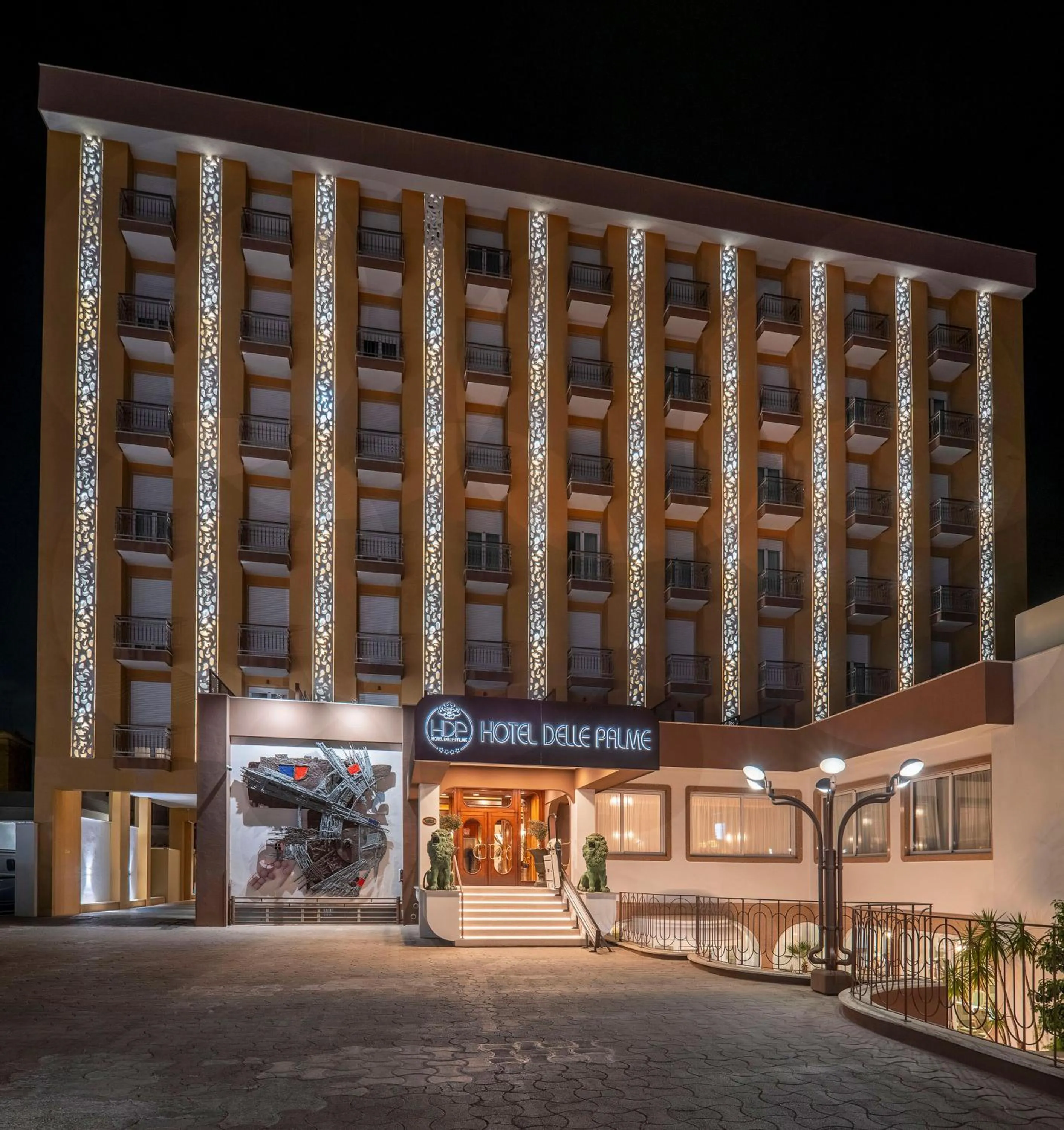 Property building in Hotel Delle Palme