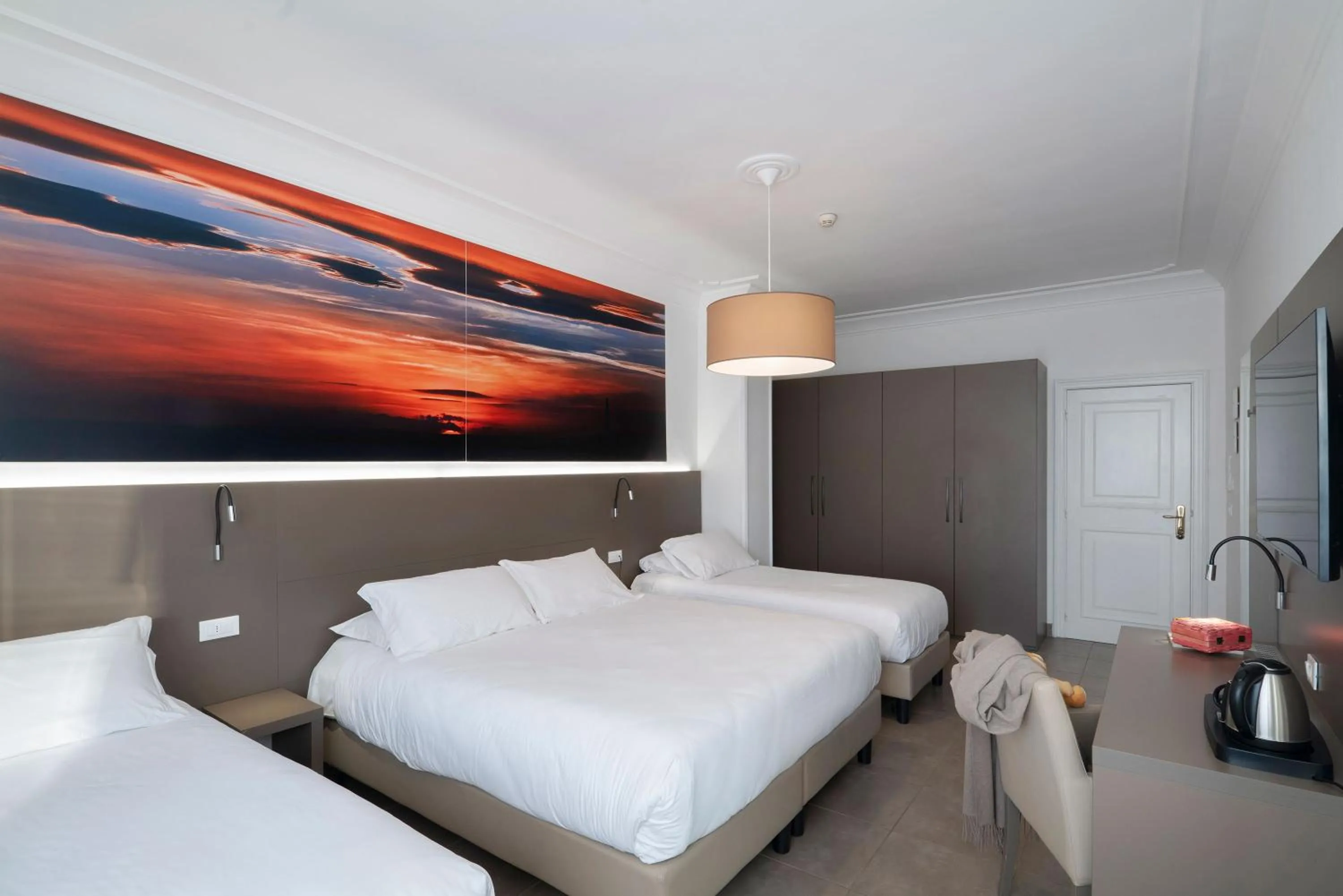 Bed in Hotel Delle Palme