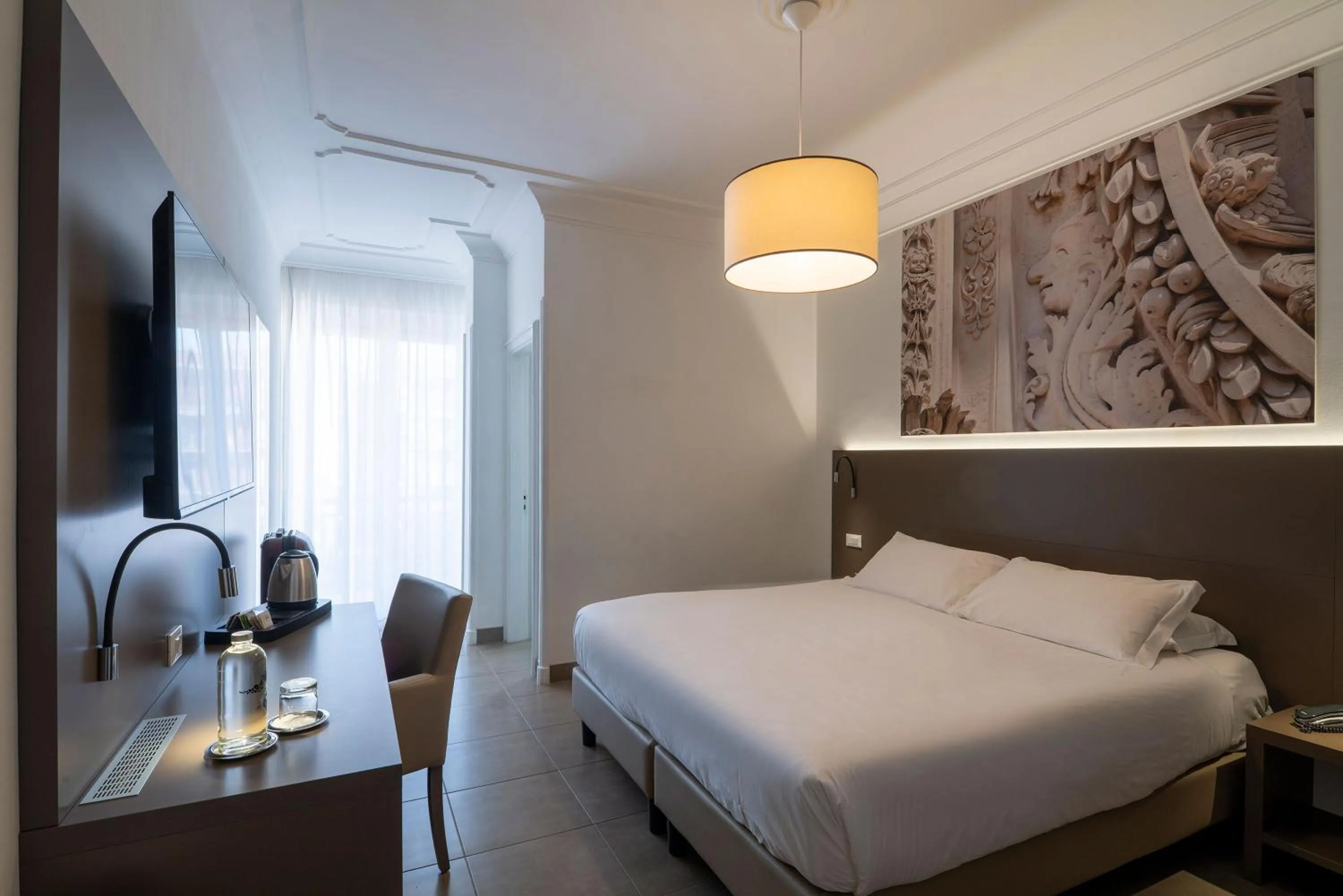 Bed in Hotel Delle Palme