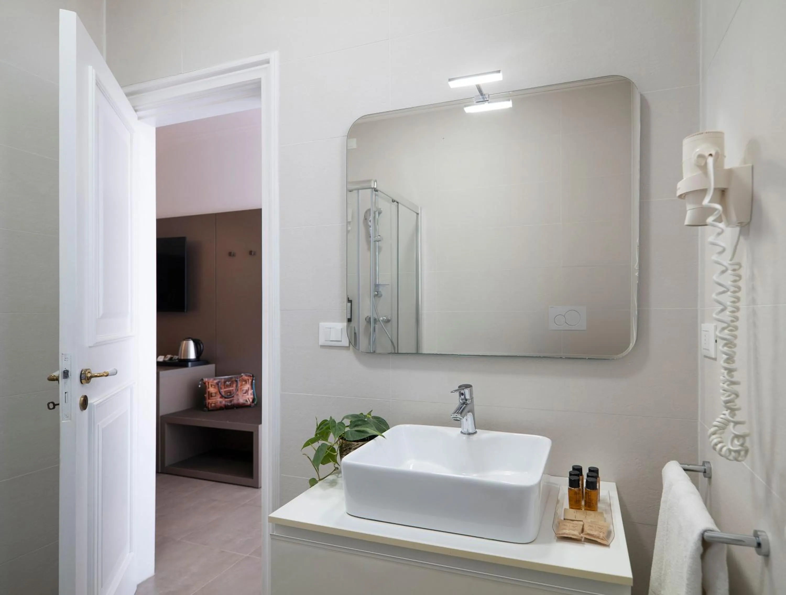 Bathroom in Hotel Delle Palme