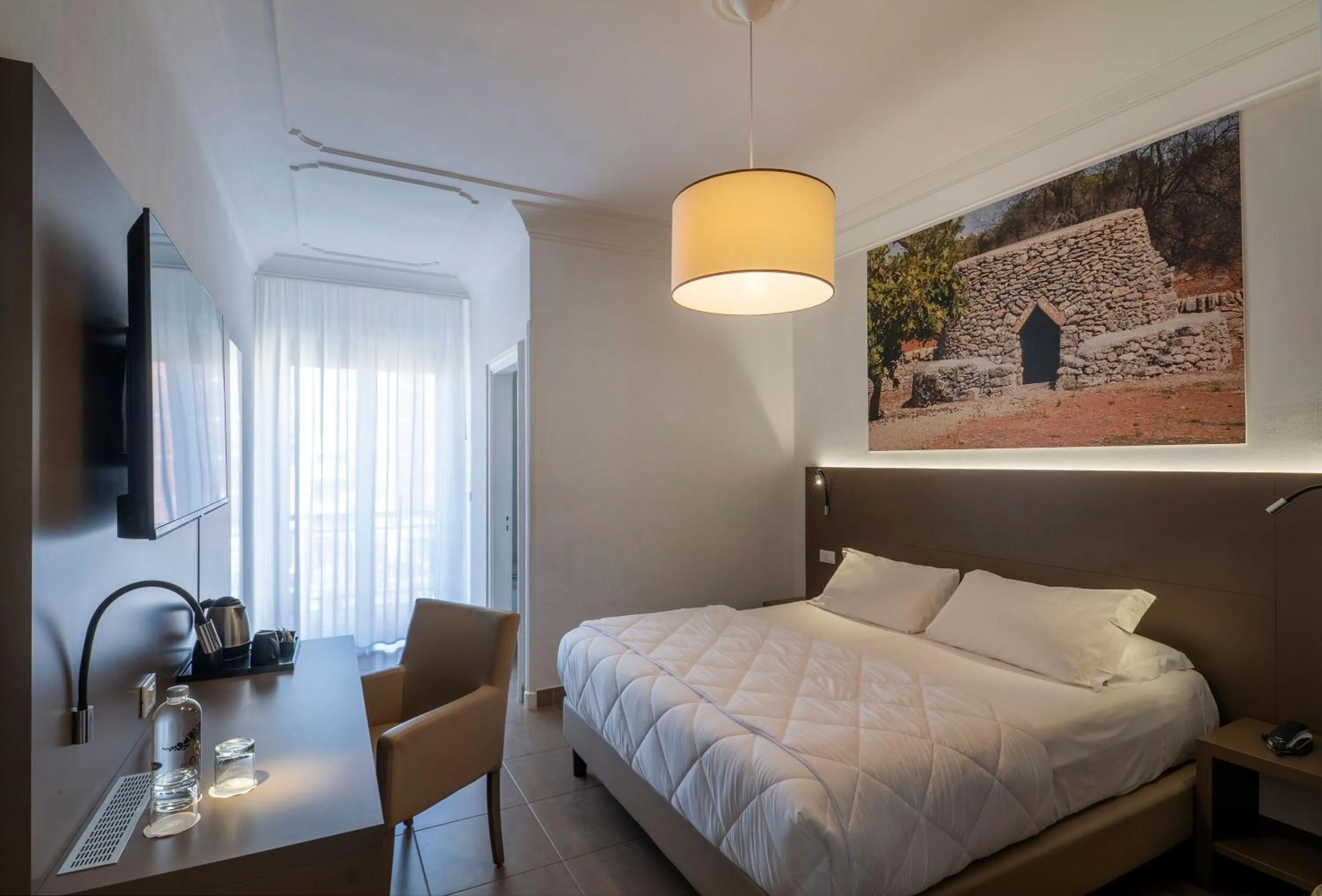 Bed in Hotel Delle Palme