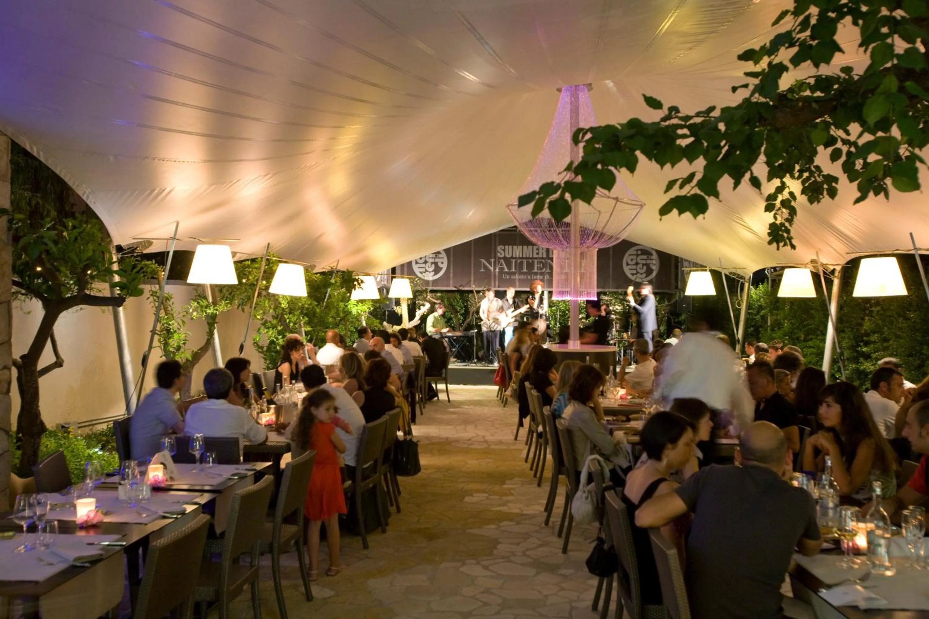 Garden in Hotel Naitendì