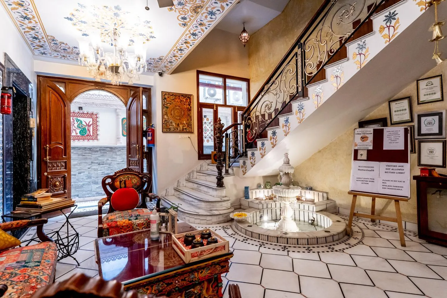 Living room in All Seasons Heritage Homestay