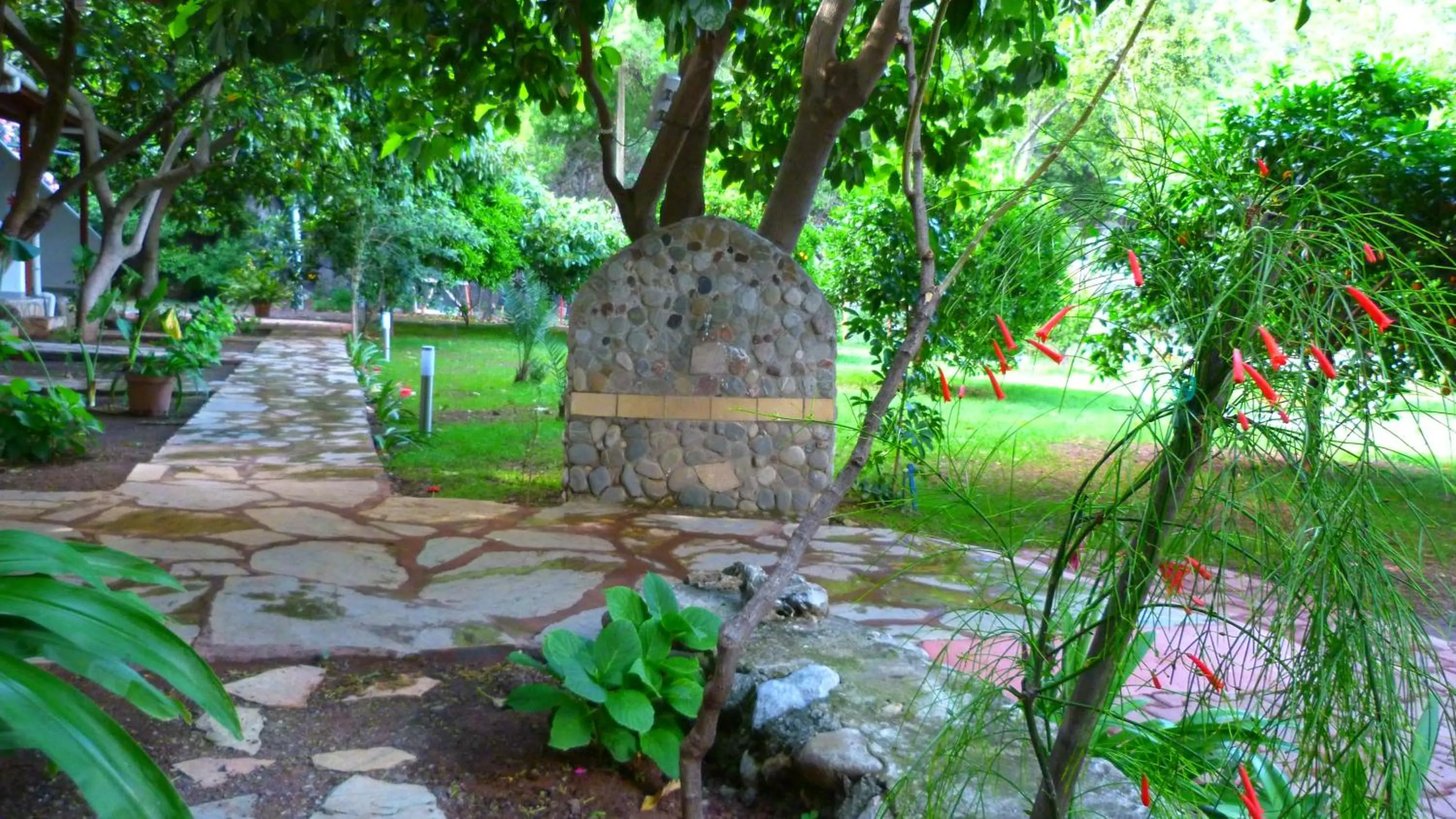 Decorative detail in Simge Pension