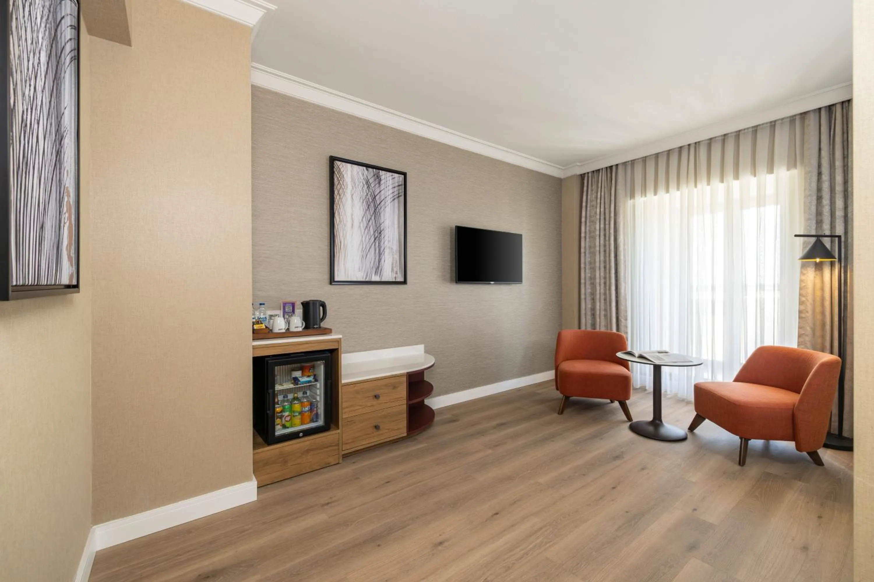 Seating area in Elite World Comfy Istanbul Taksim