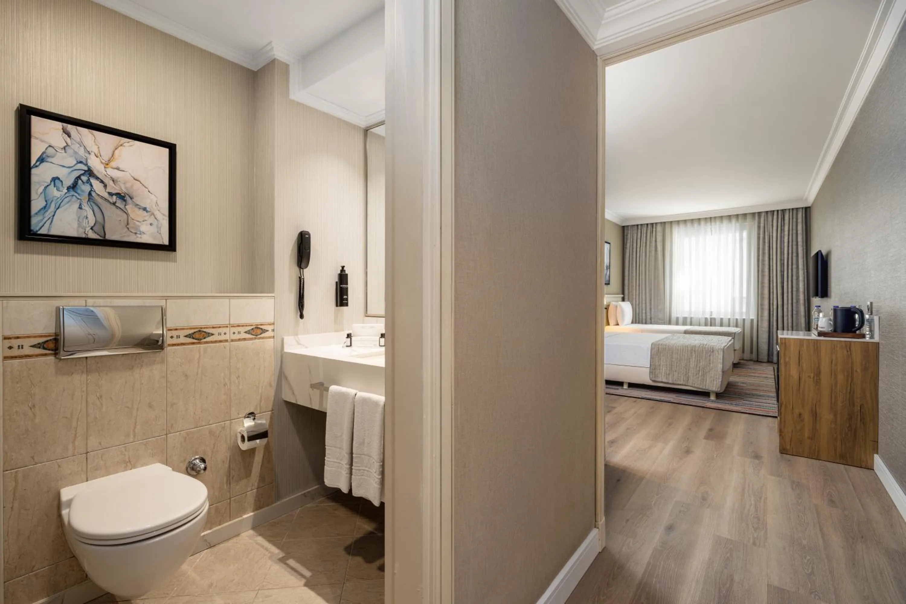 Bathroom in Elite World Comfy Istanbul Taksim